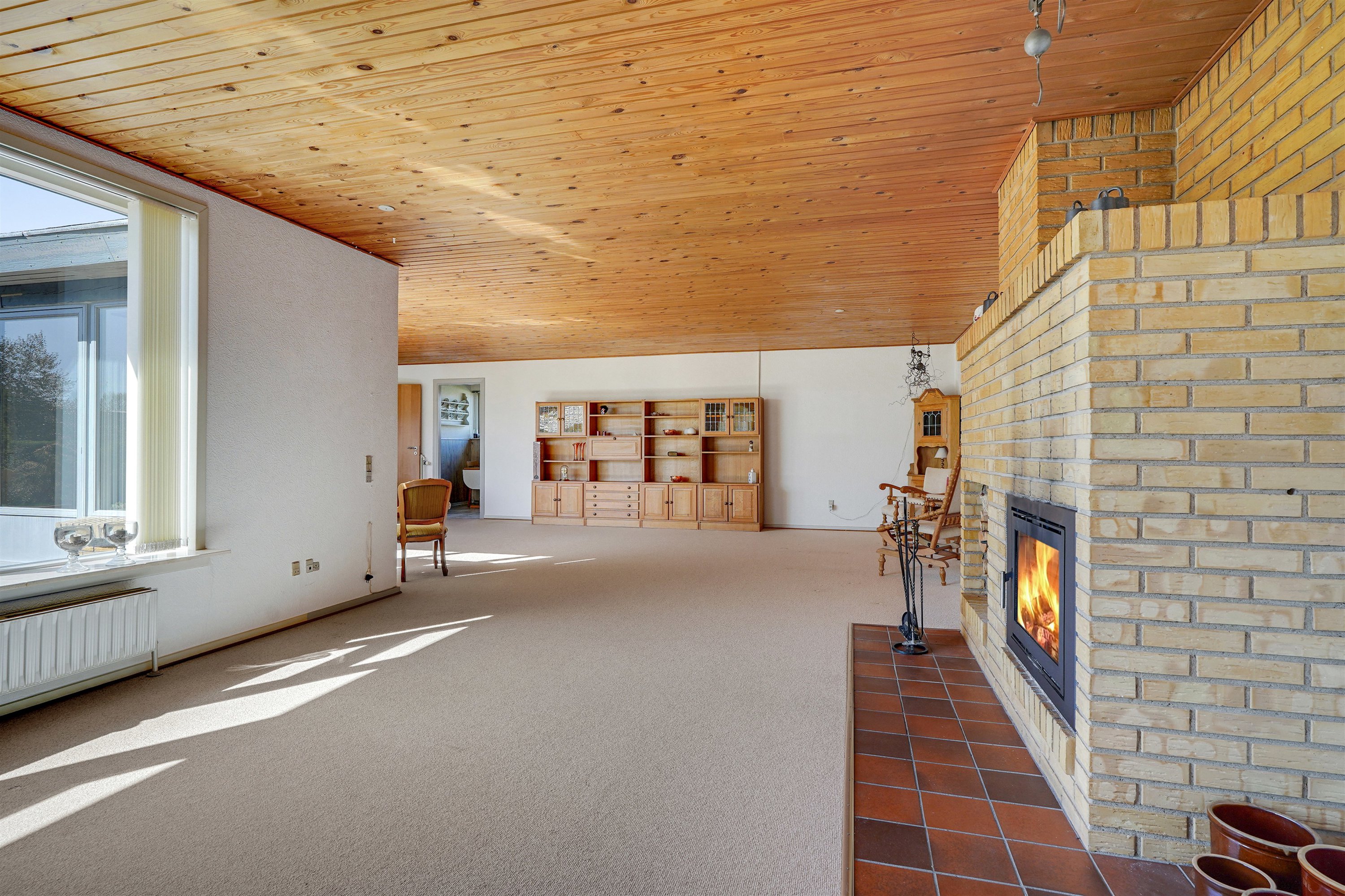 Fremhævet stue billede i fuldskærmstilstand. Billede af Egevænget 213, 7190 Billund