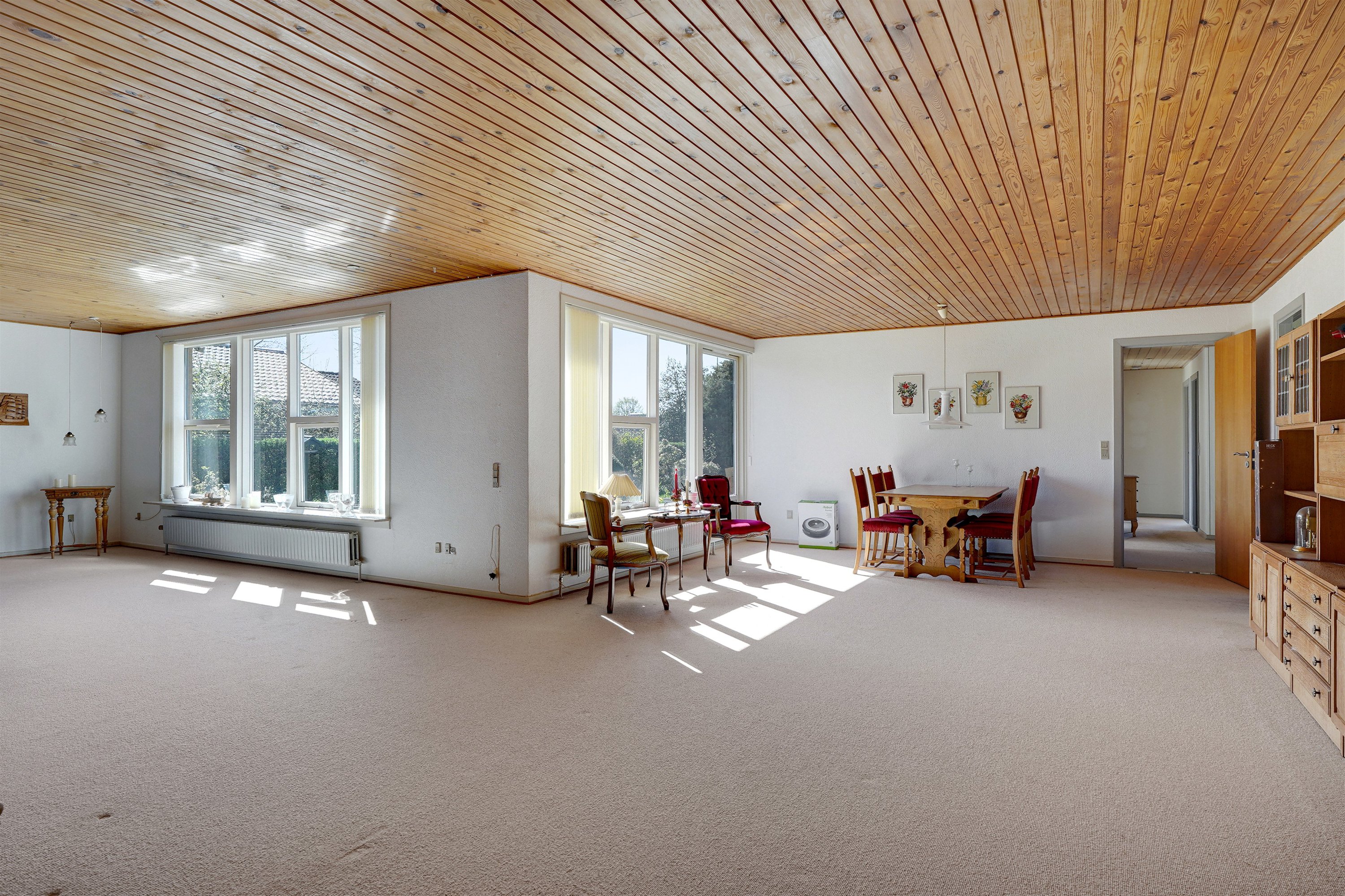 Fremhævet stue billede i fuldskærmstilstand. Billede af Egevænget 213, 7190 Billund