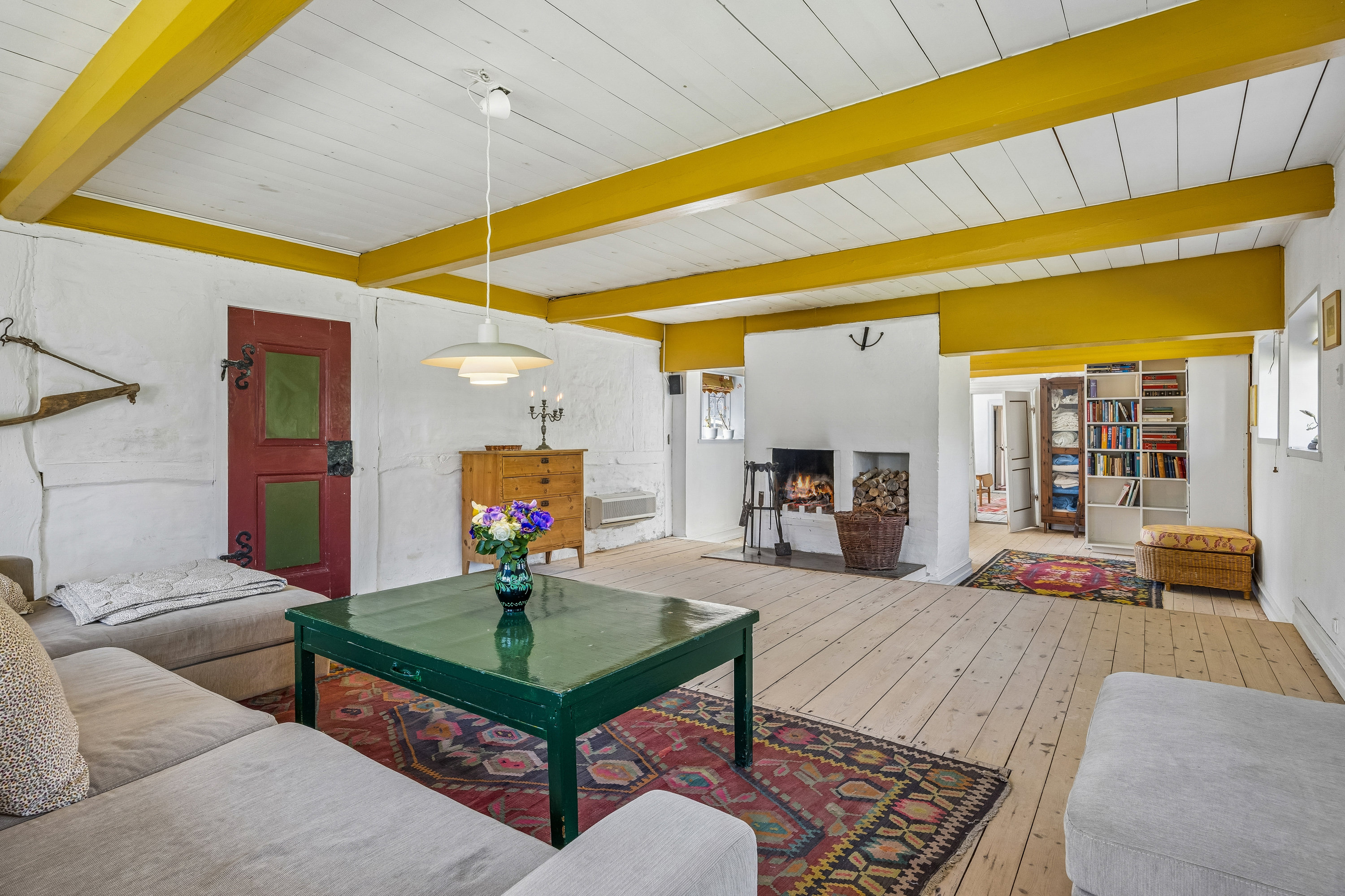 Fremhævet stue billede i fuldskærmstilstand. Billede af Strandvejen 52, Reersø, 4281 Gørlev