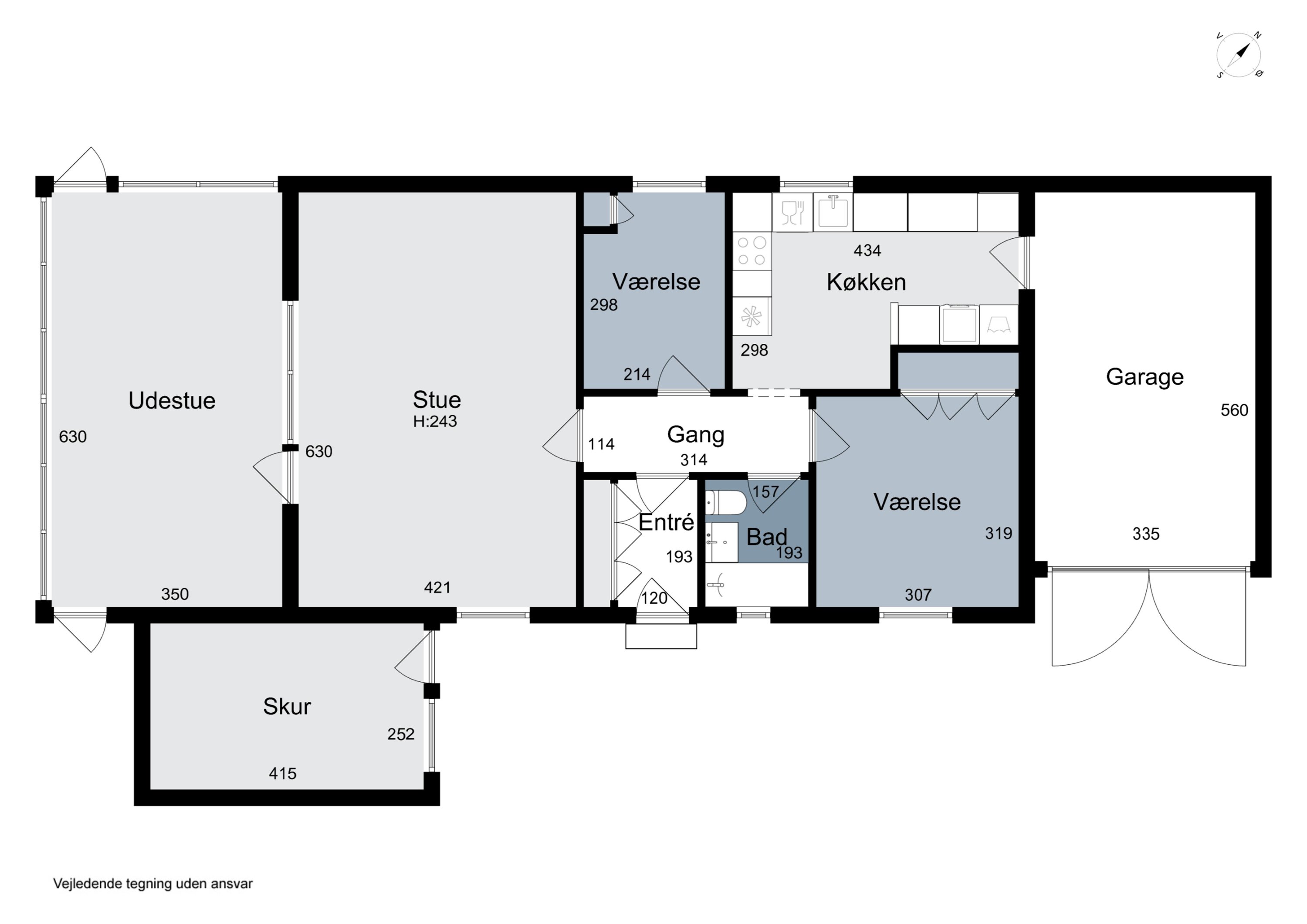 Plantegninger billede af Ærenprisvej 10, Vorupør, 7700 Thisted