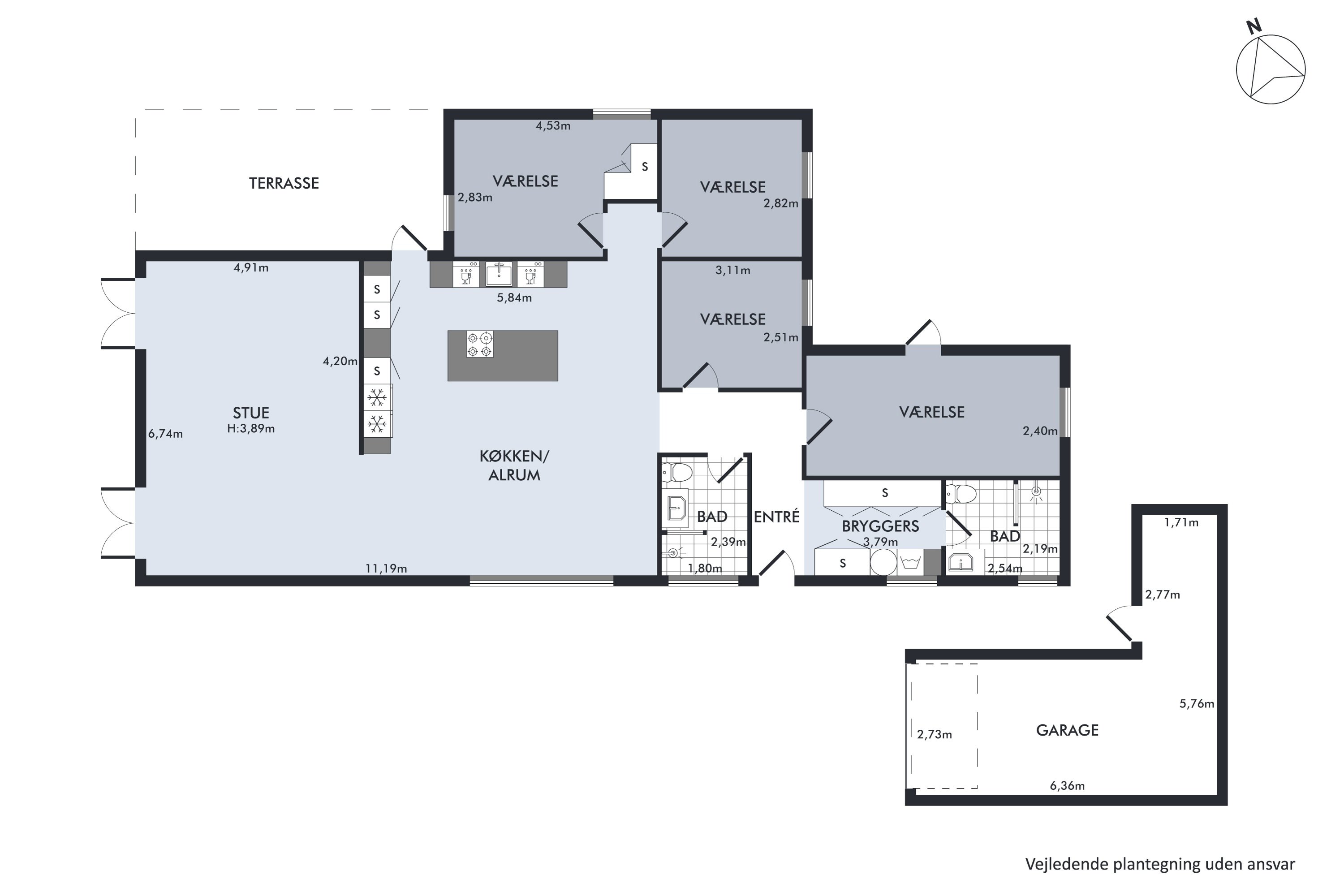 Plantegninger billede af Holstedvej 37, Bolbro, 5200 Odense V