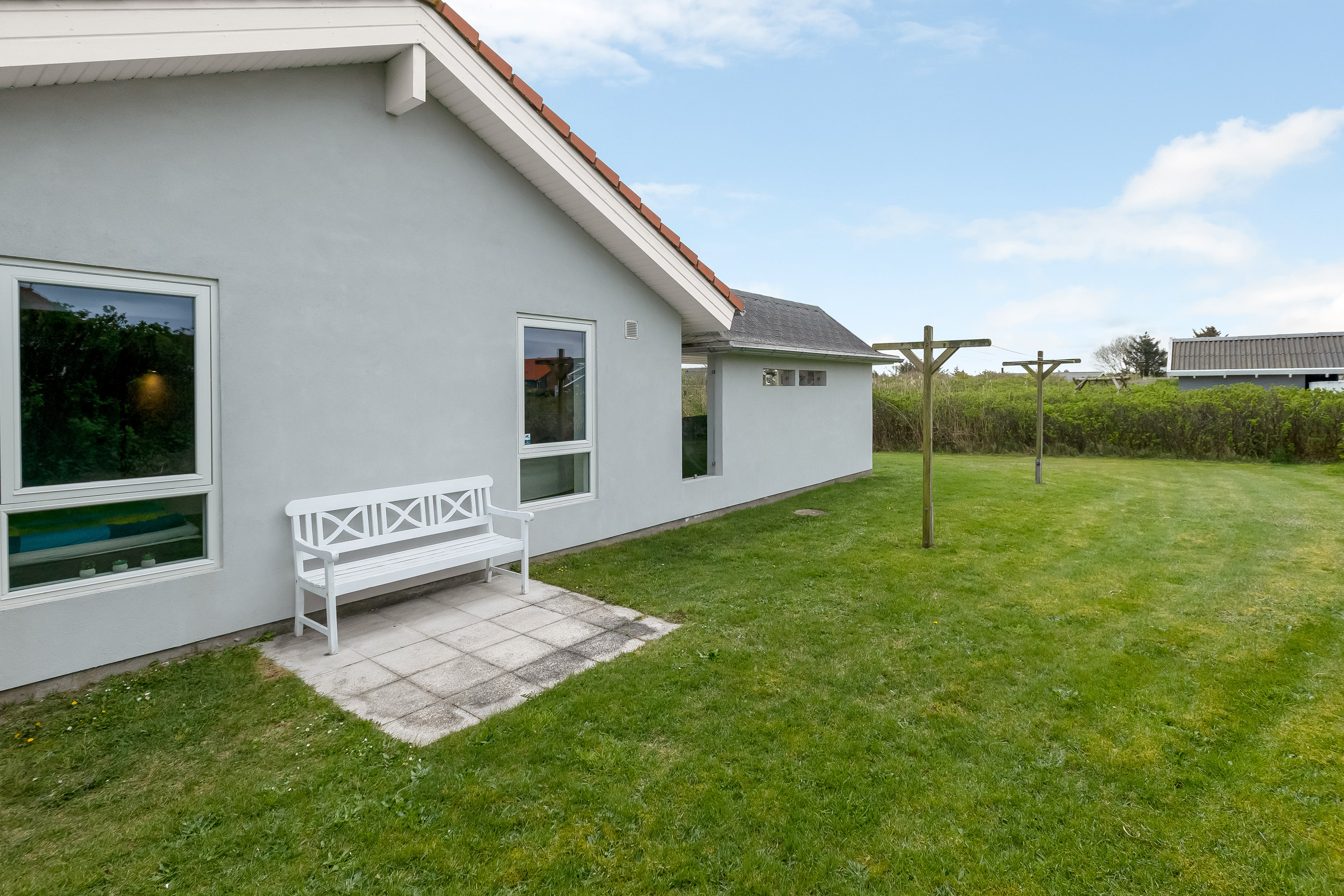 Fremhævet have billede i fuldskærmstilstand. Billede af Laust Diges Vej 11, Haurvig, 6960 Hvide Sande