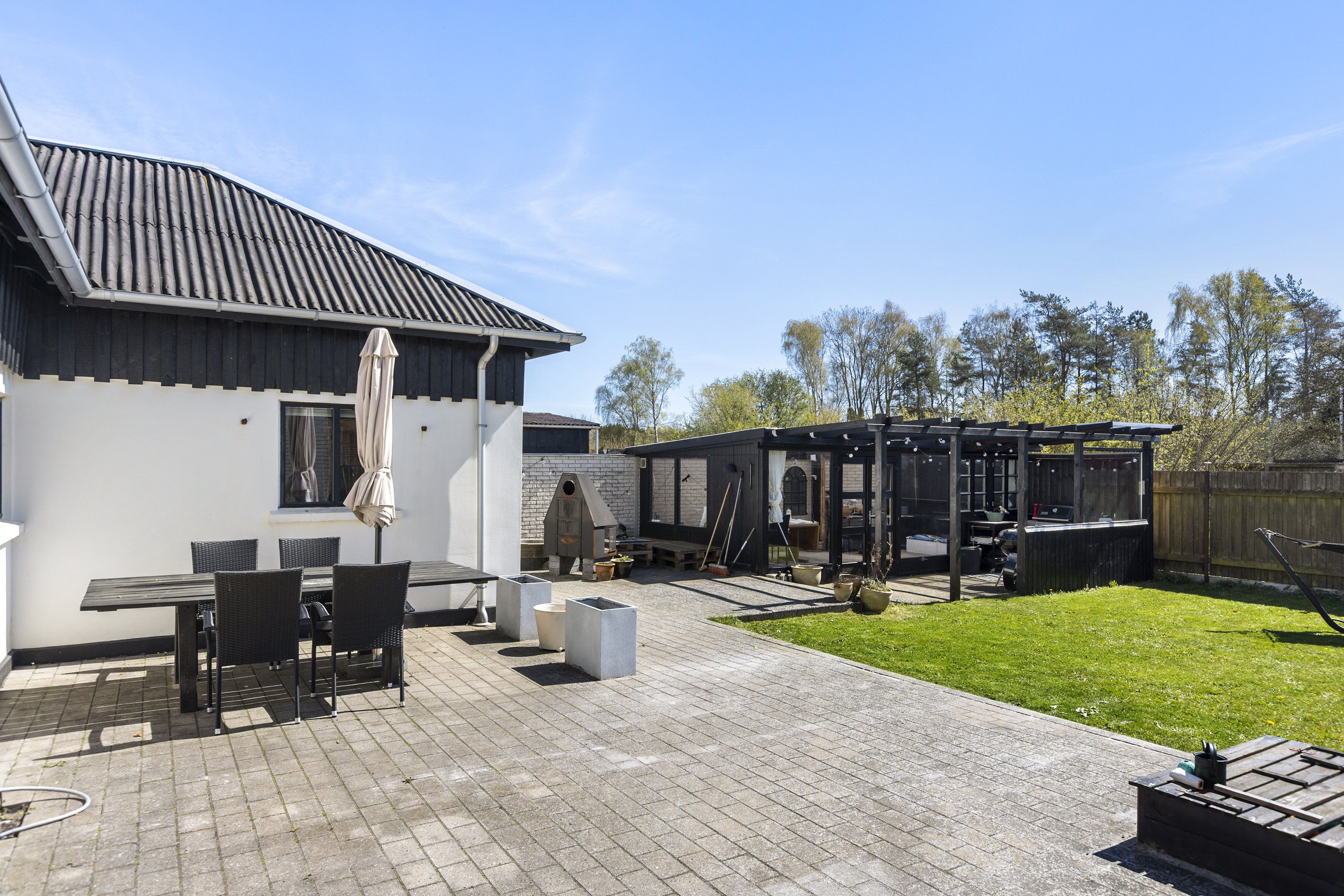 Fremhævet terrasse billede i fuldskærmstilstand. Billede af Ørslev Gade 86, Ørslev, 4100 Ringsted
