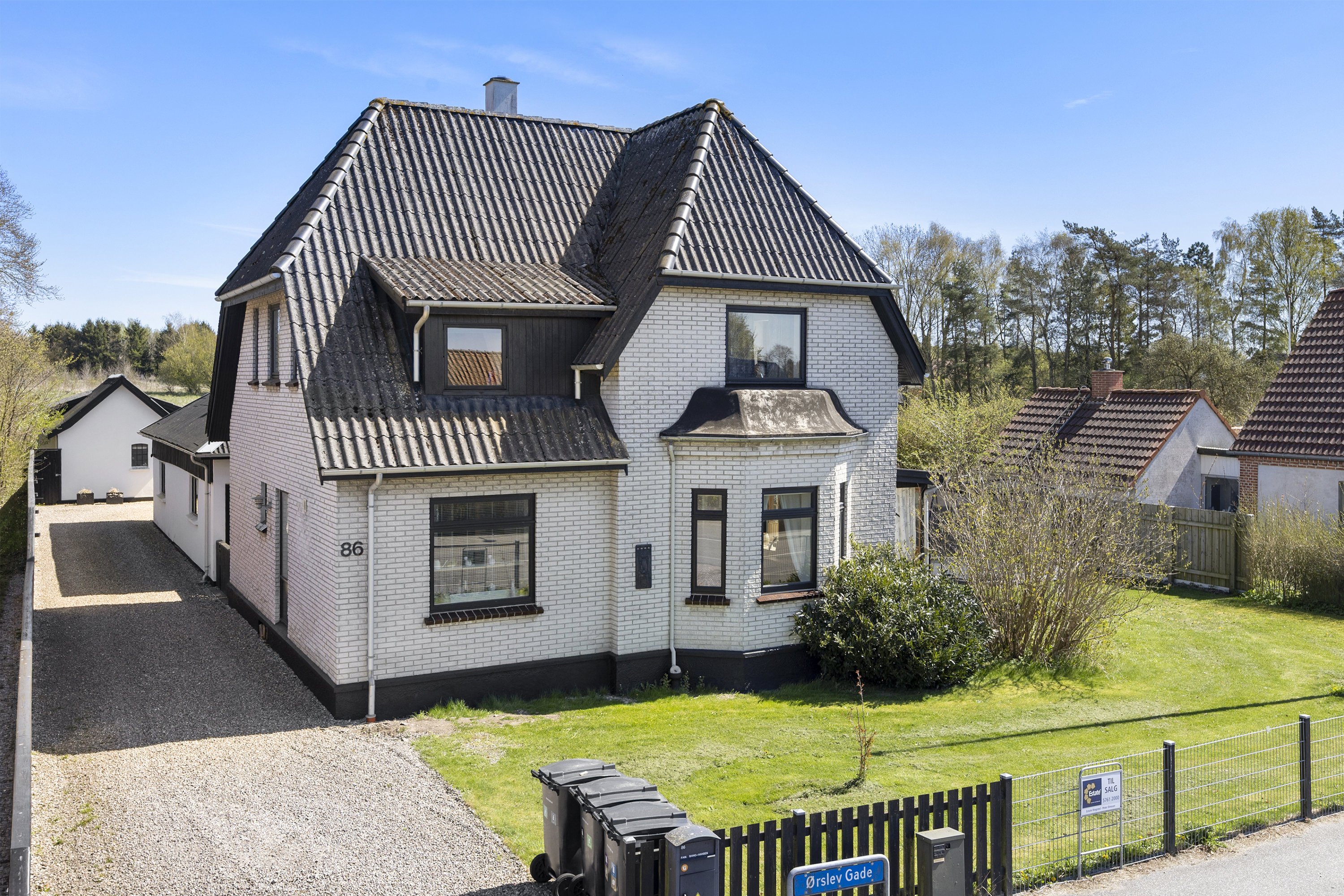 Villa: Ejendommen på Ørslev Gade 86, Ørslev, 4100 Ringsted