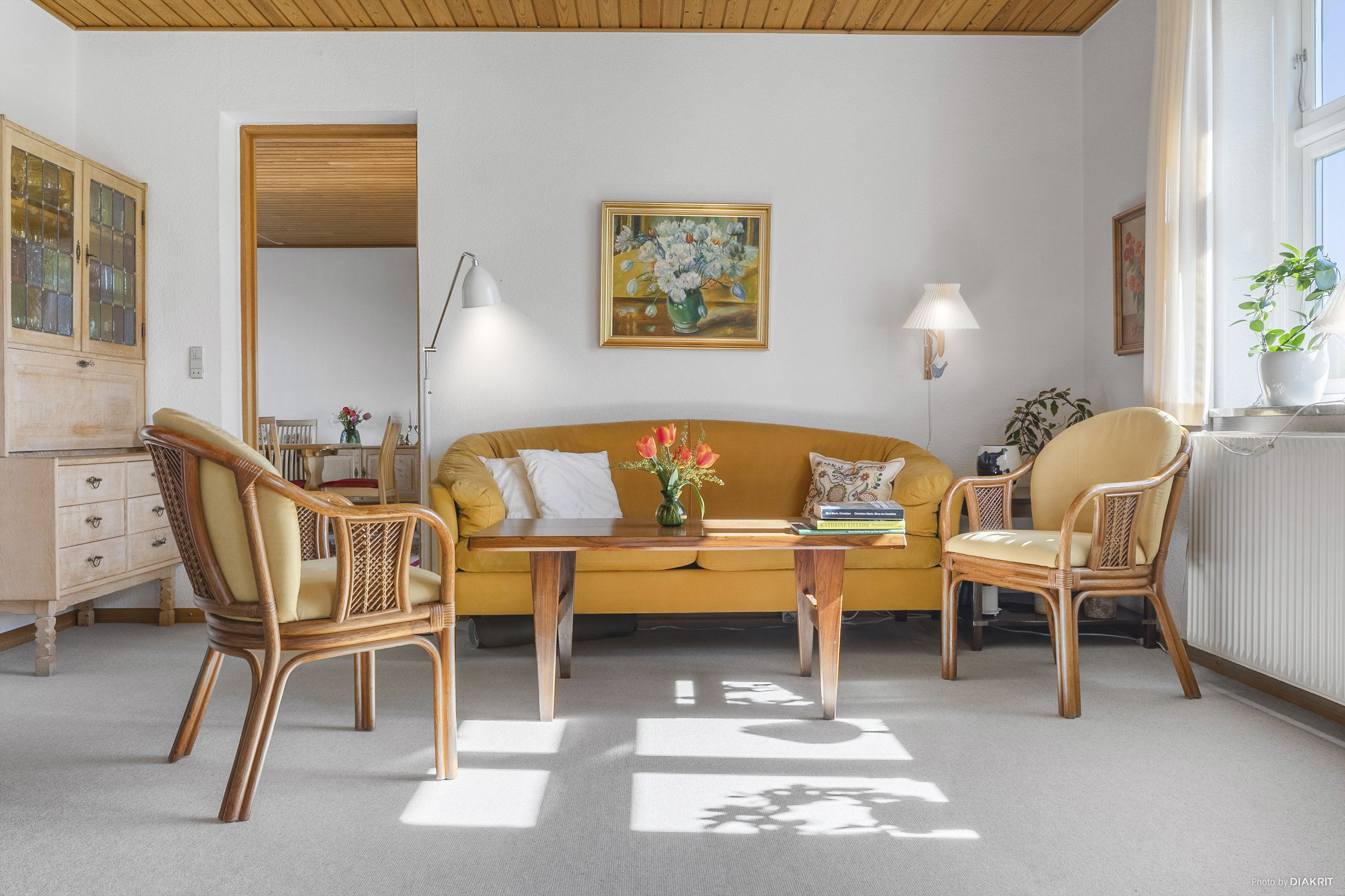 Fremhævet stue billede i fuldskærmstilstand. Billede af Højskolevej 1, 4600 Køge