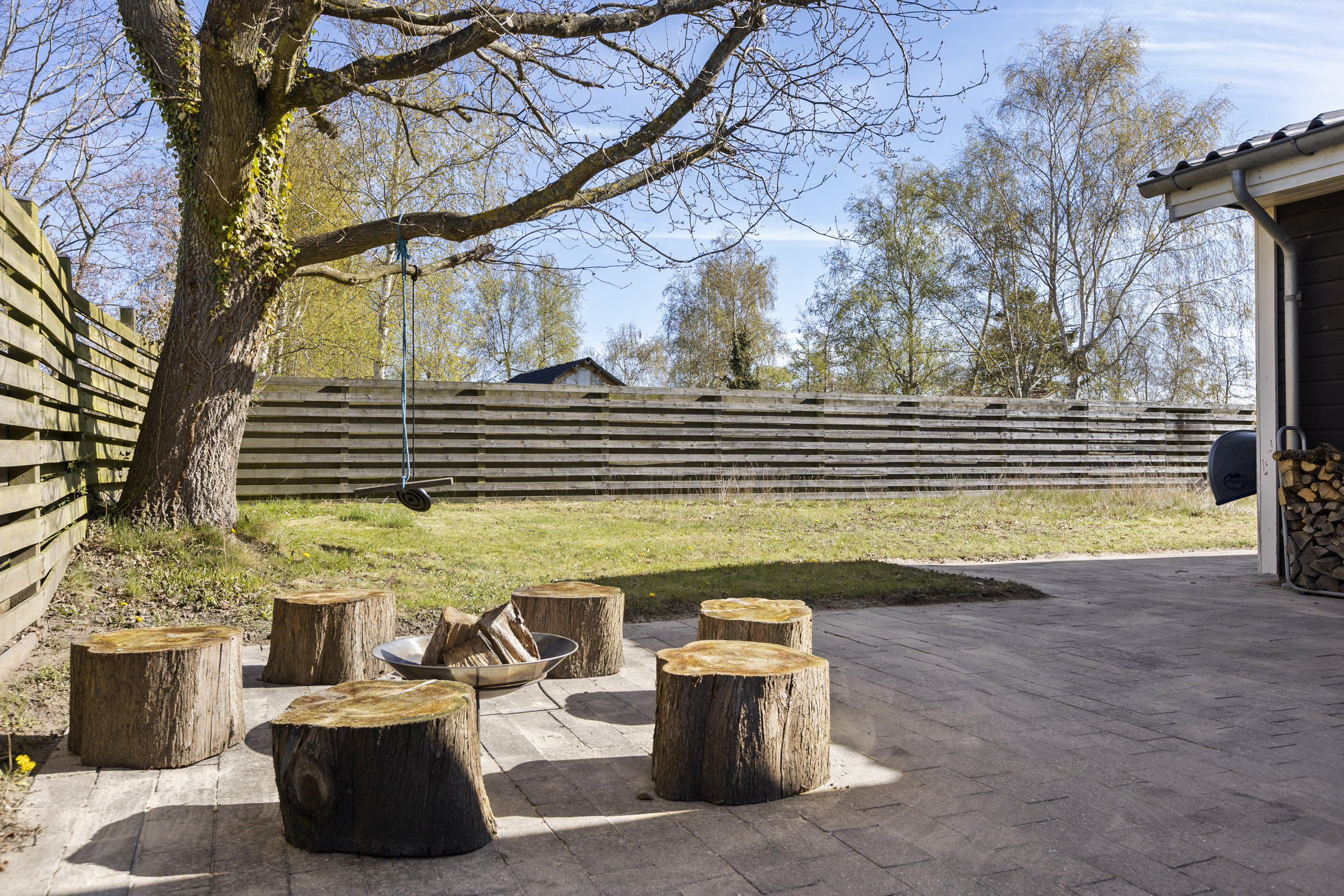 Fremhævet terrasse billede i fuldskærmstilstand. Billede af Mosehøjen 19, Bjerge Sydstrand, 4281 Gørlev