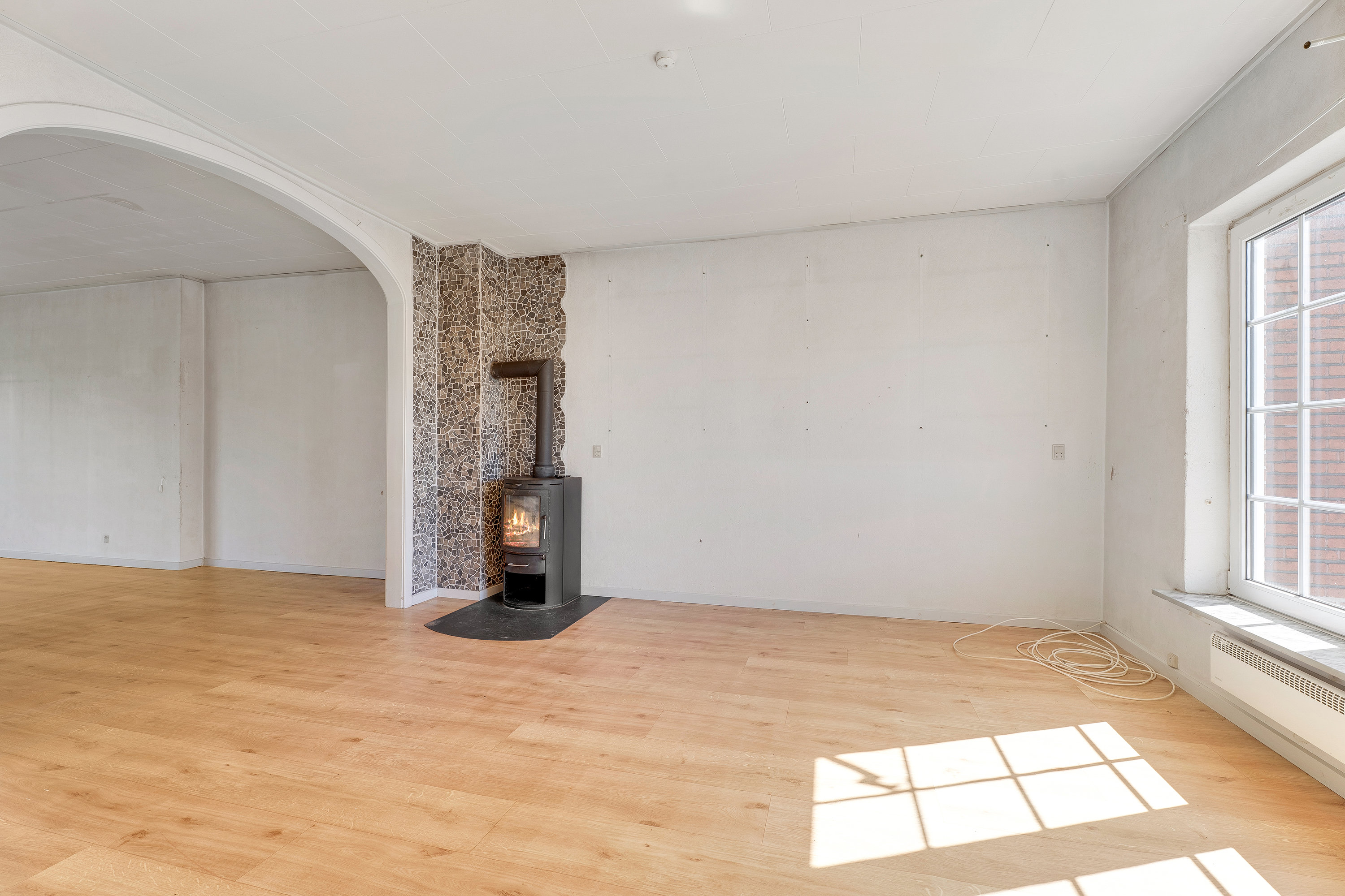 Fremhævet stue billede i fuldskærmstilstand. Billede af Rolfsvej 15, 4900 Nakskov