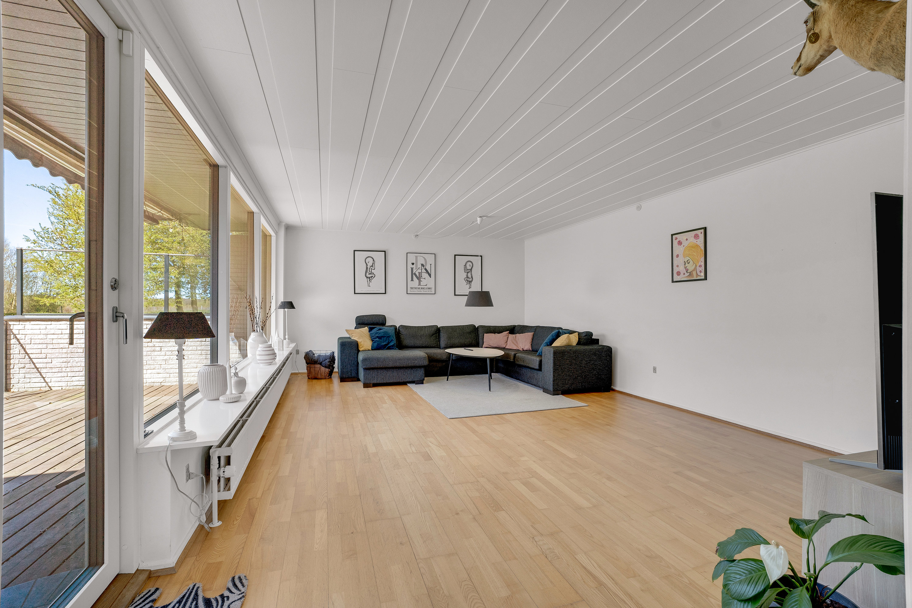 Fremhævet stue billede i fuldskærmstilstand. Billede af Oddevej 111, Købelev, 4900 Nakskov