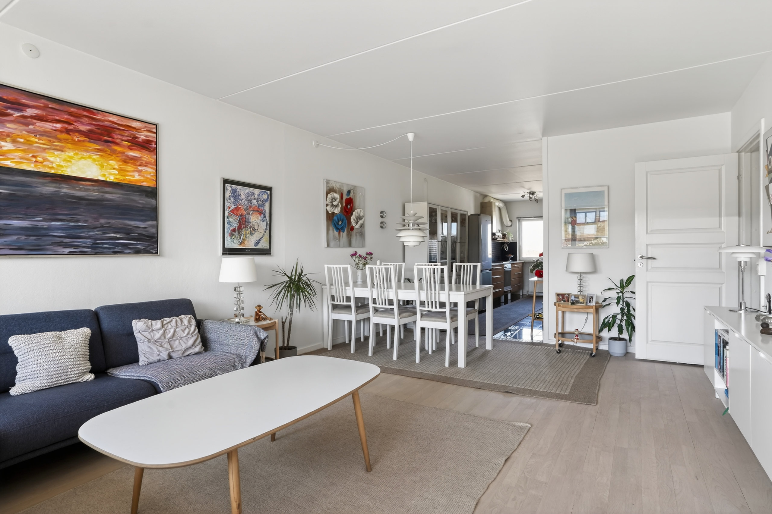 Fremhævet spisestue billede i fuldskærmstilstand. Billede af Vagtelvej 61, 5. th., 2000 Frederiksberg