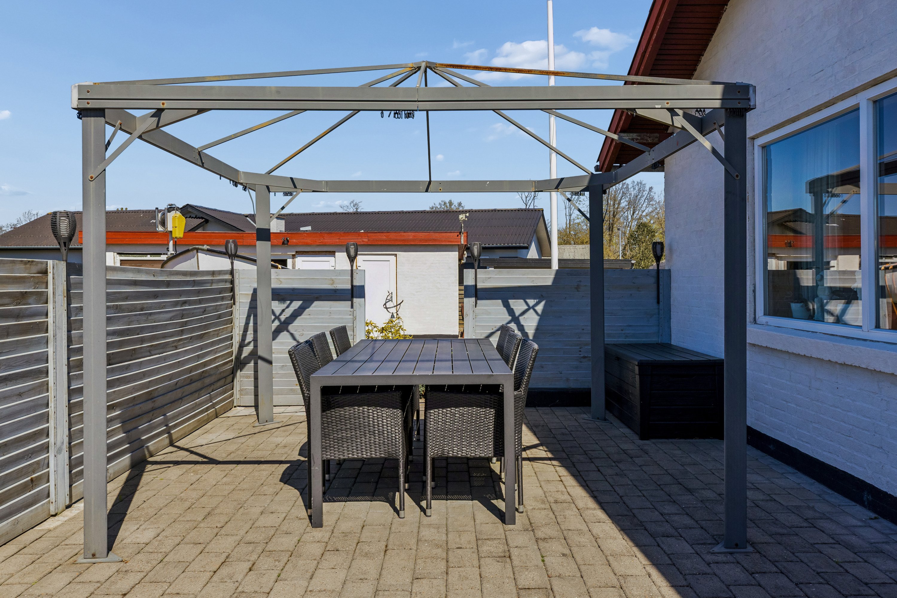Fremhævet terrasse billede i fuldskærmstilstand. Billede af Engvej 15A, 6320 Egernsund