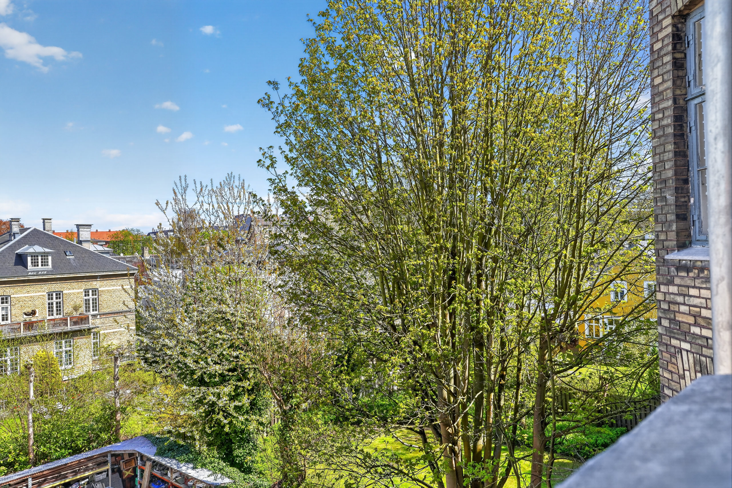 Fremhævet udsigt billede i fuldskærmstilstand. Billede af Holger Danskes Vej 26, 3. th., 2000 Frederiksberg