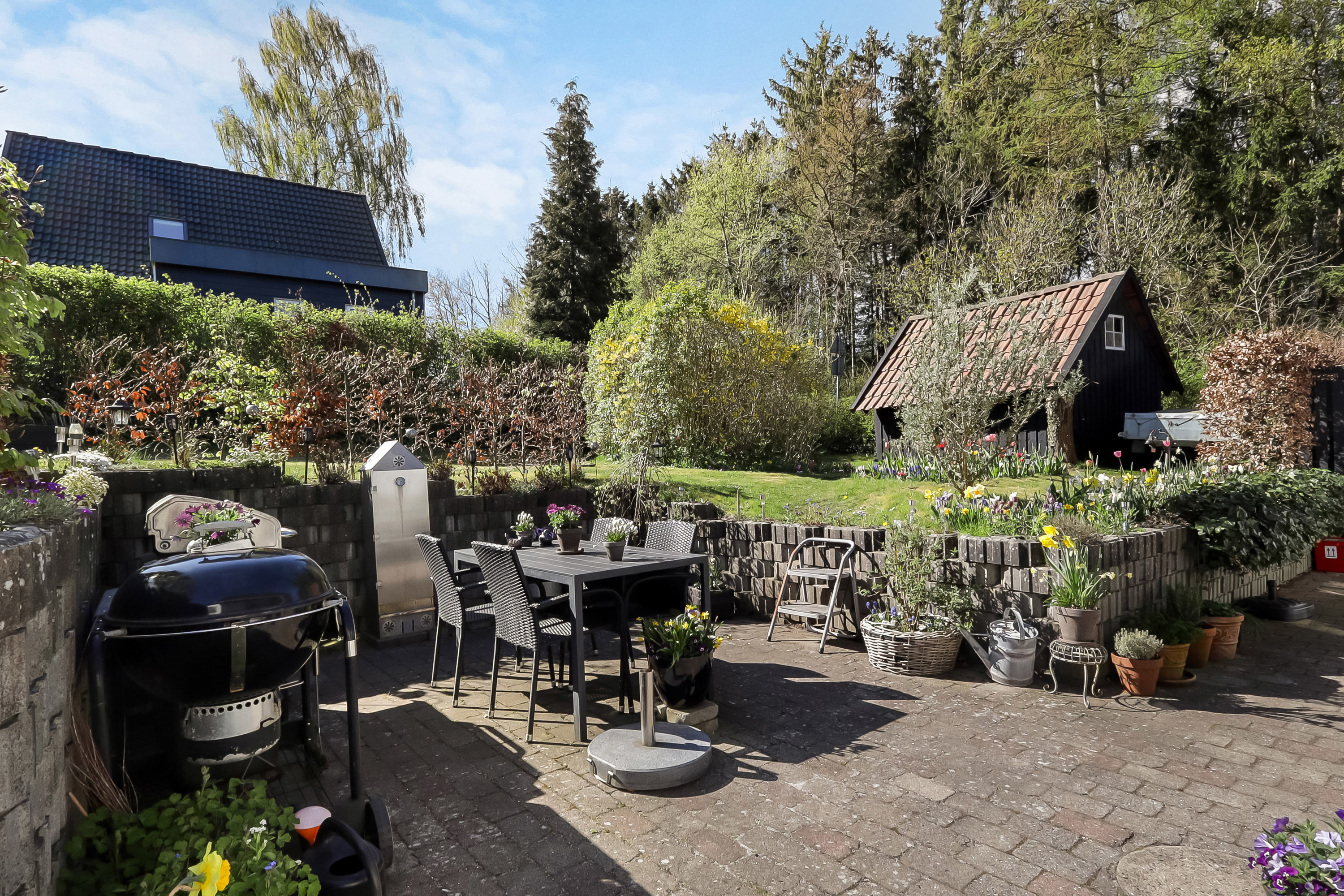 Fremhævet terrasse billede i fuldskærmstilstand. Billede af Sognevej 44, 5771 Stenstrup