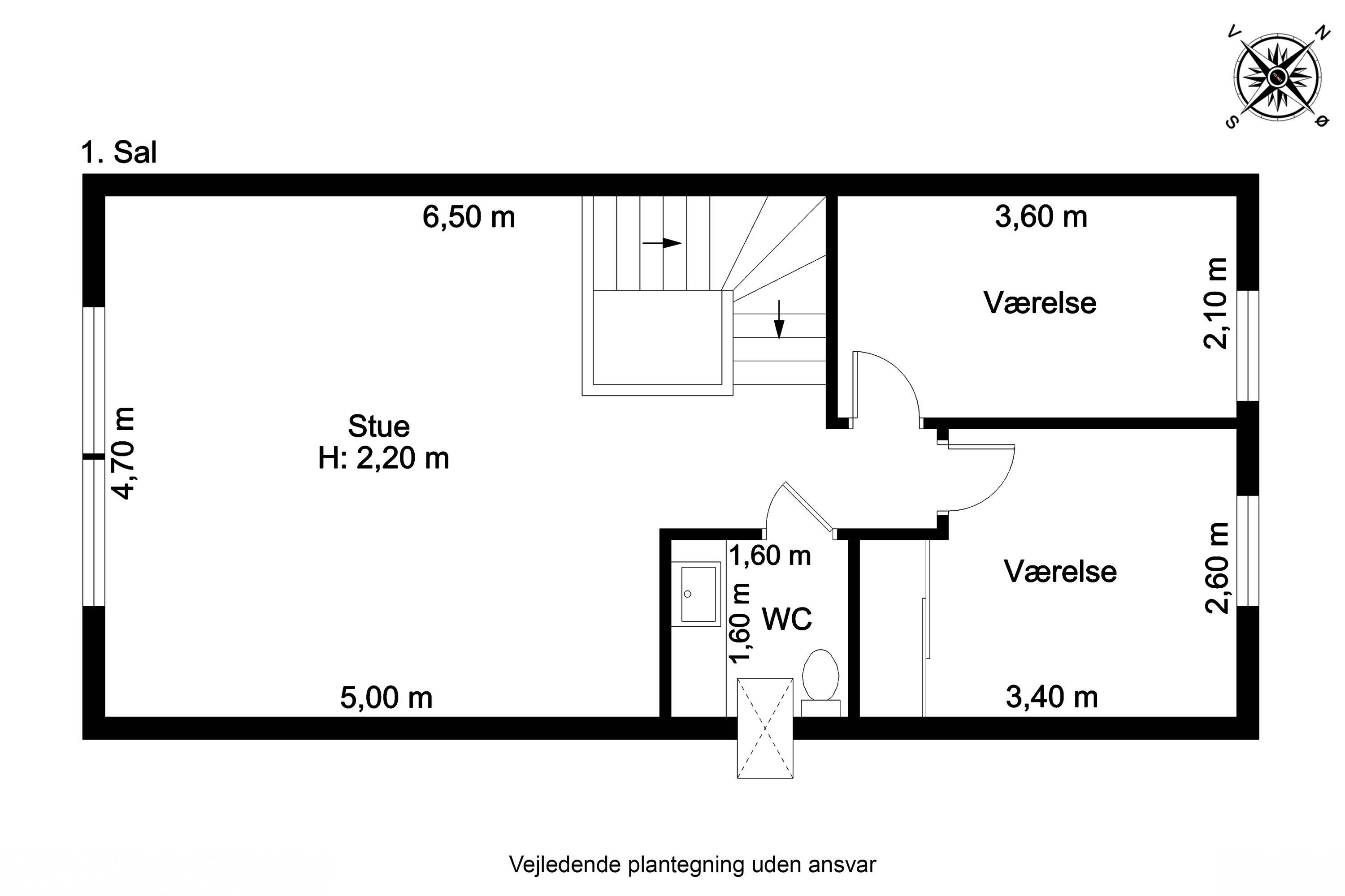 Plantegninger billede af Sognevej 44, 5771 Stenstrup