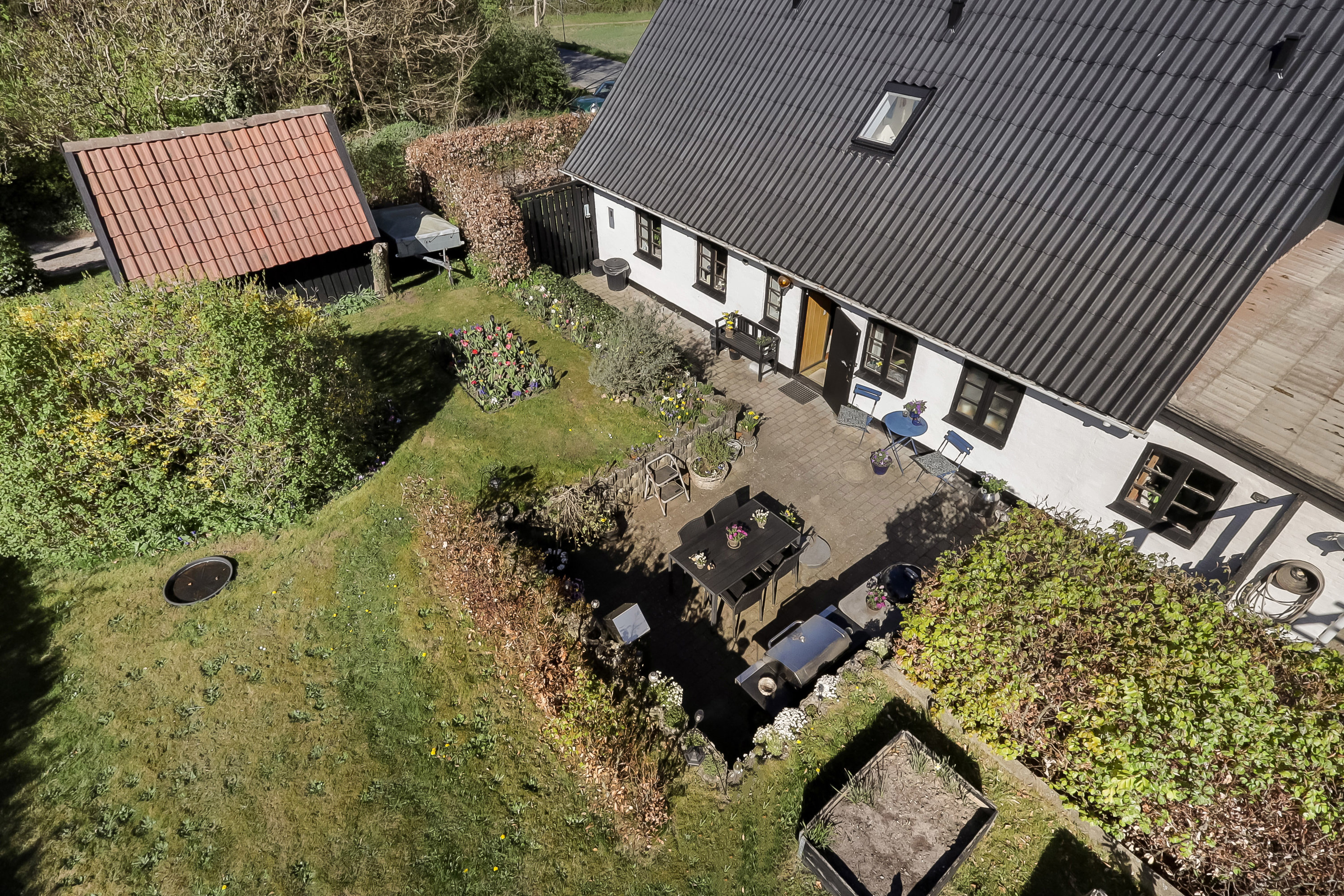 Fremhævet terrasse billede i fuldskærmstilstand. Billede af Sognevej 44, 5771 Stenstrup