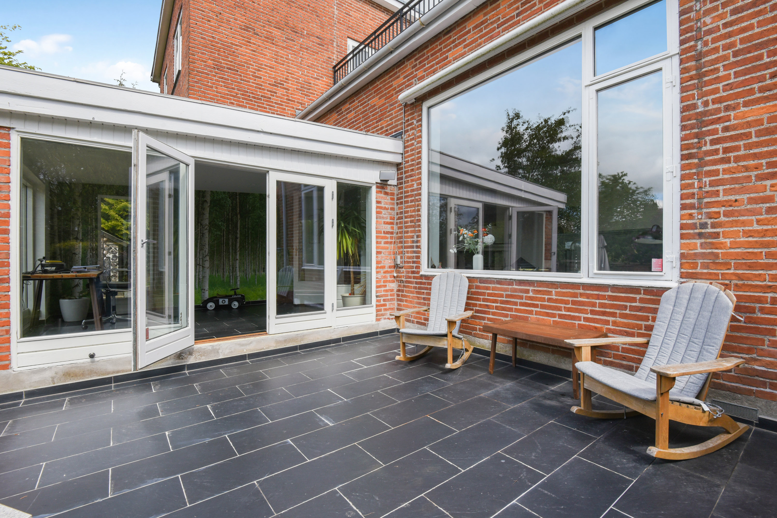 Fremhævet terrasse billede i fuldskærmstilstand. Billede af Ved Fortunen 3, 2800 Kongens Lyngby
