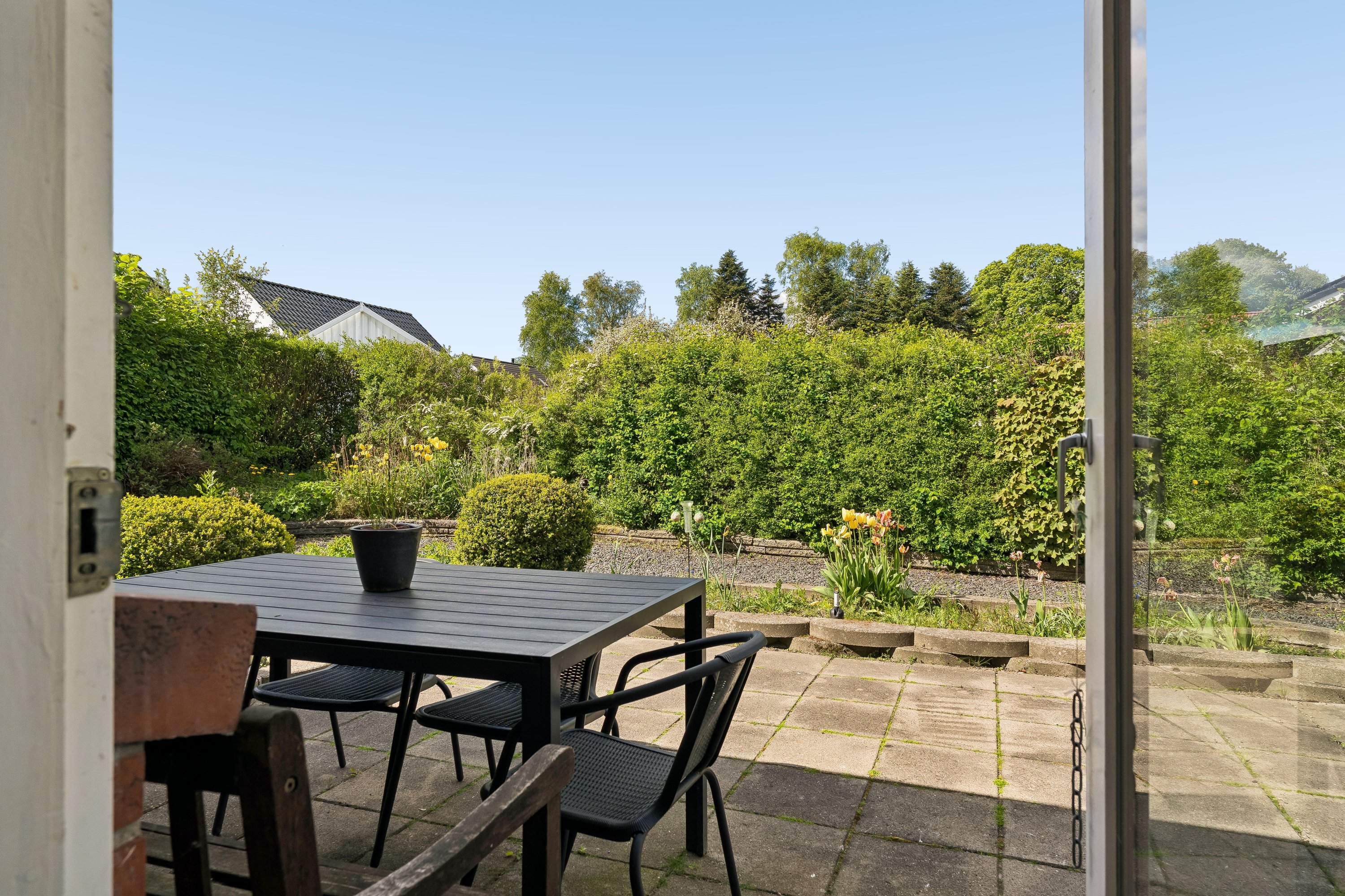Fremhævet terrasse billede i fuldskærmstilstand. Billede af Gammelgade 2D, 8723 Løsning