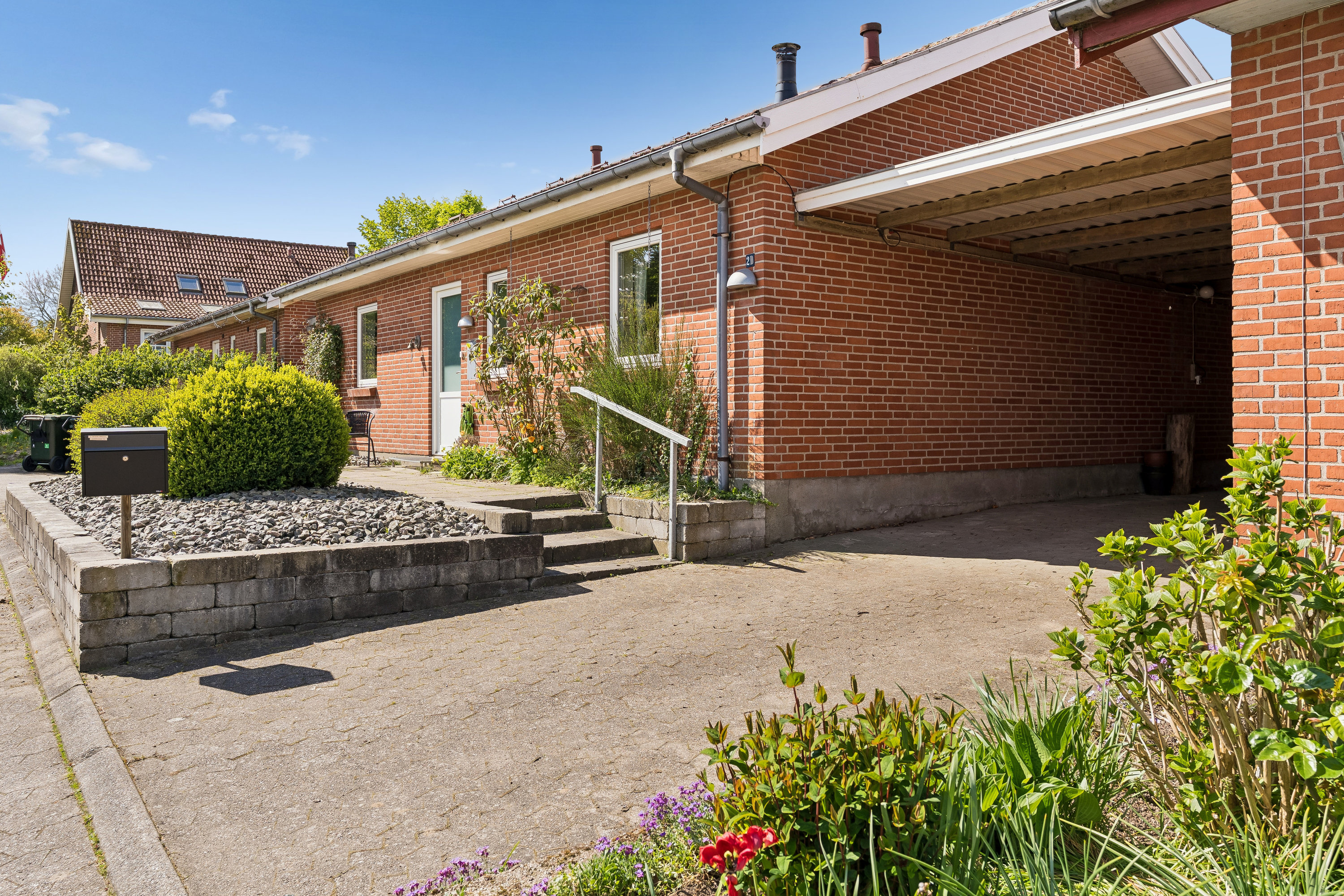 Fremhævet carport billede i fuldskærmstilstand. Billede af Gammelgade 2D, 8723 Løsning