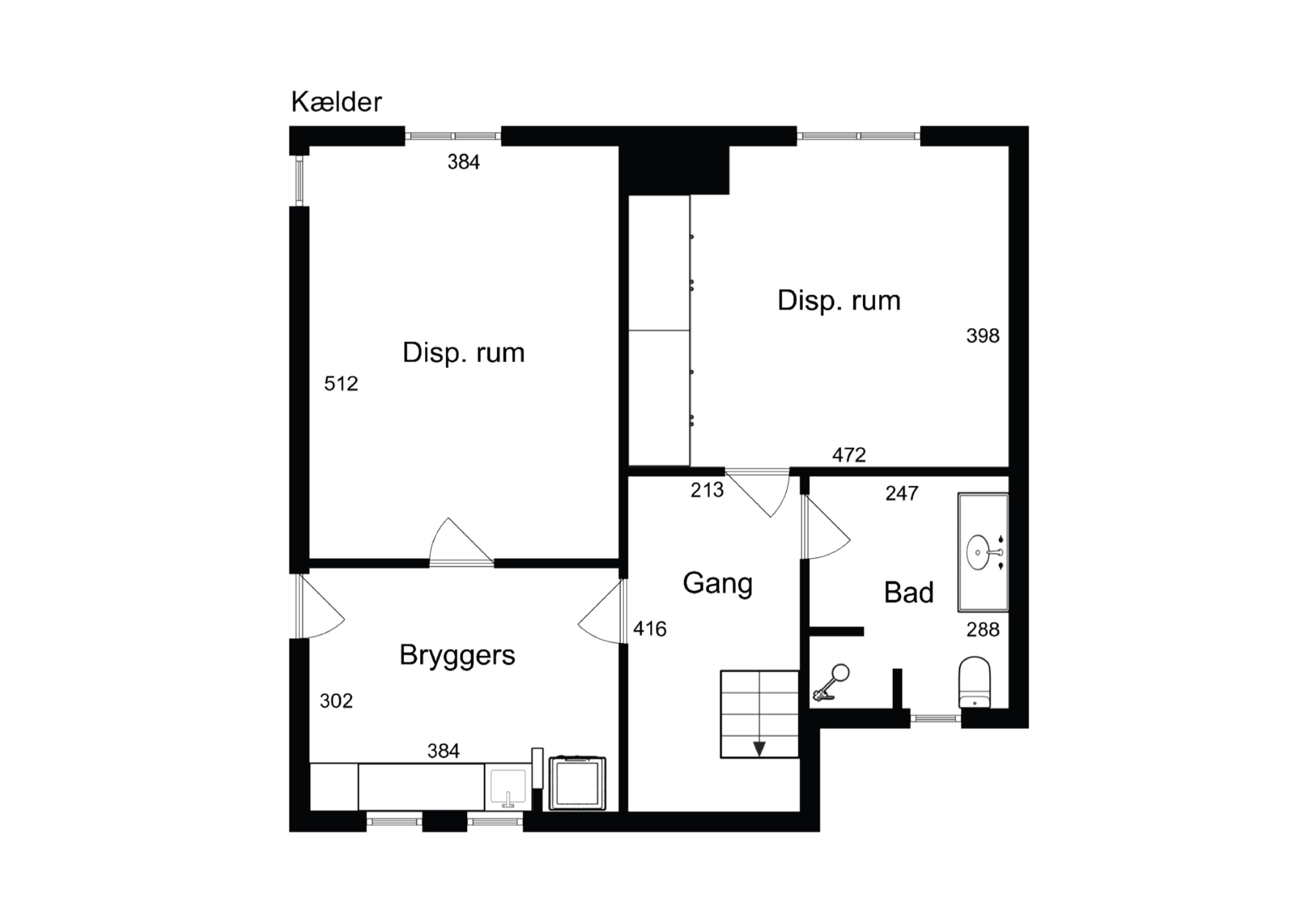 Plantegninger billede af Clausens Allé 24, Dalum, 5250 Odense SV