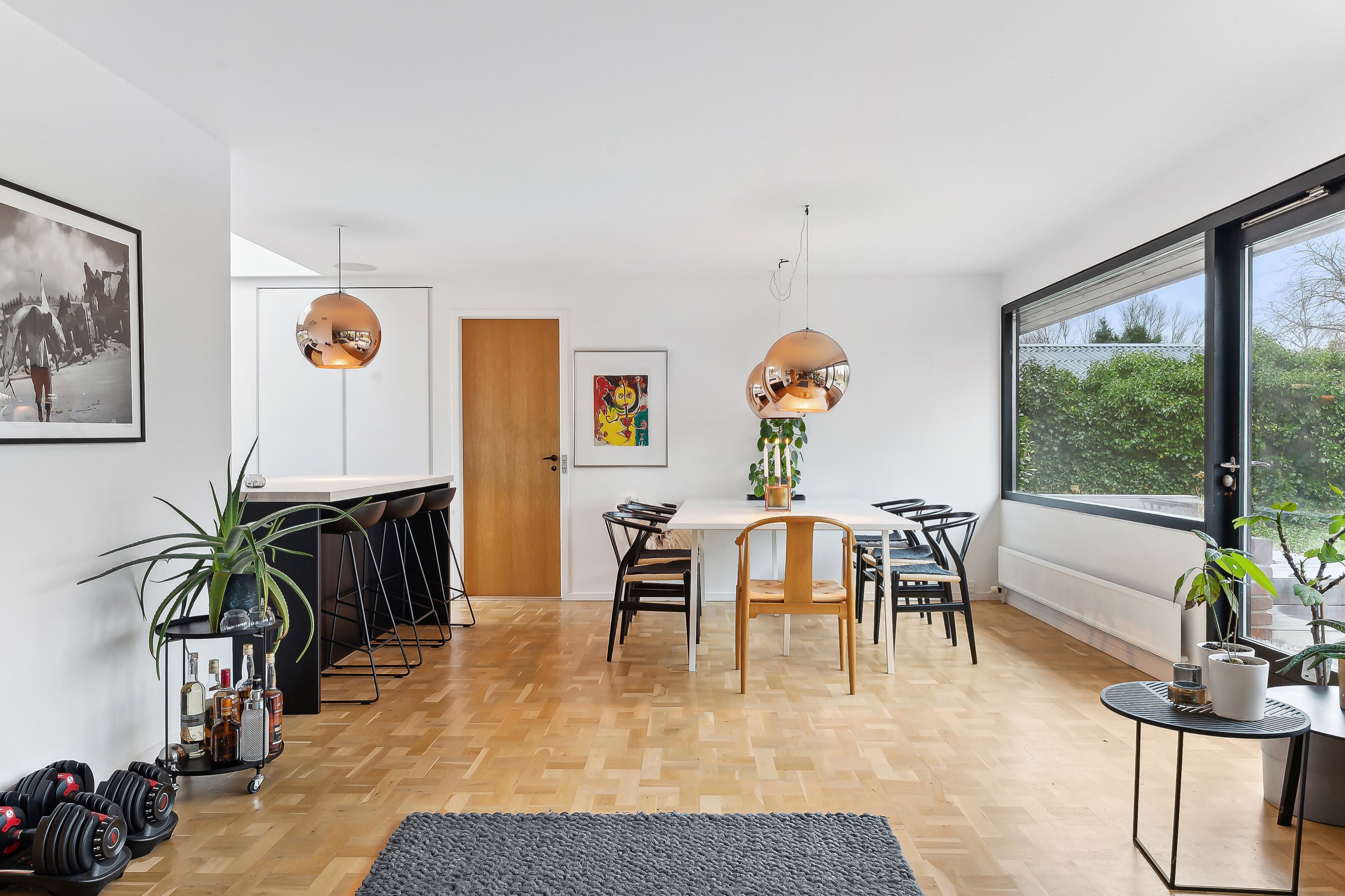 Miniaturebillede 2: stue. Billede af Fuglemosevej 7, 2970 Hørsholm