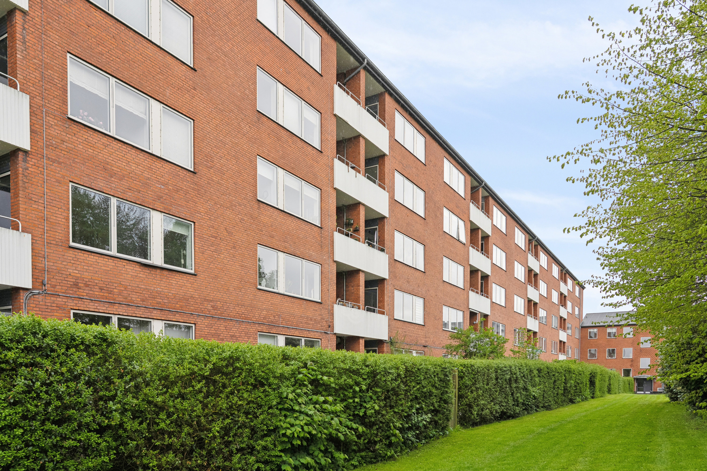 Ejerlejlighed: Set fra haven på Gasværksvej 10, st.. tv., 2970 Hørsholm