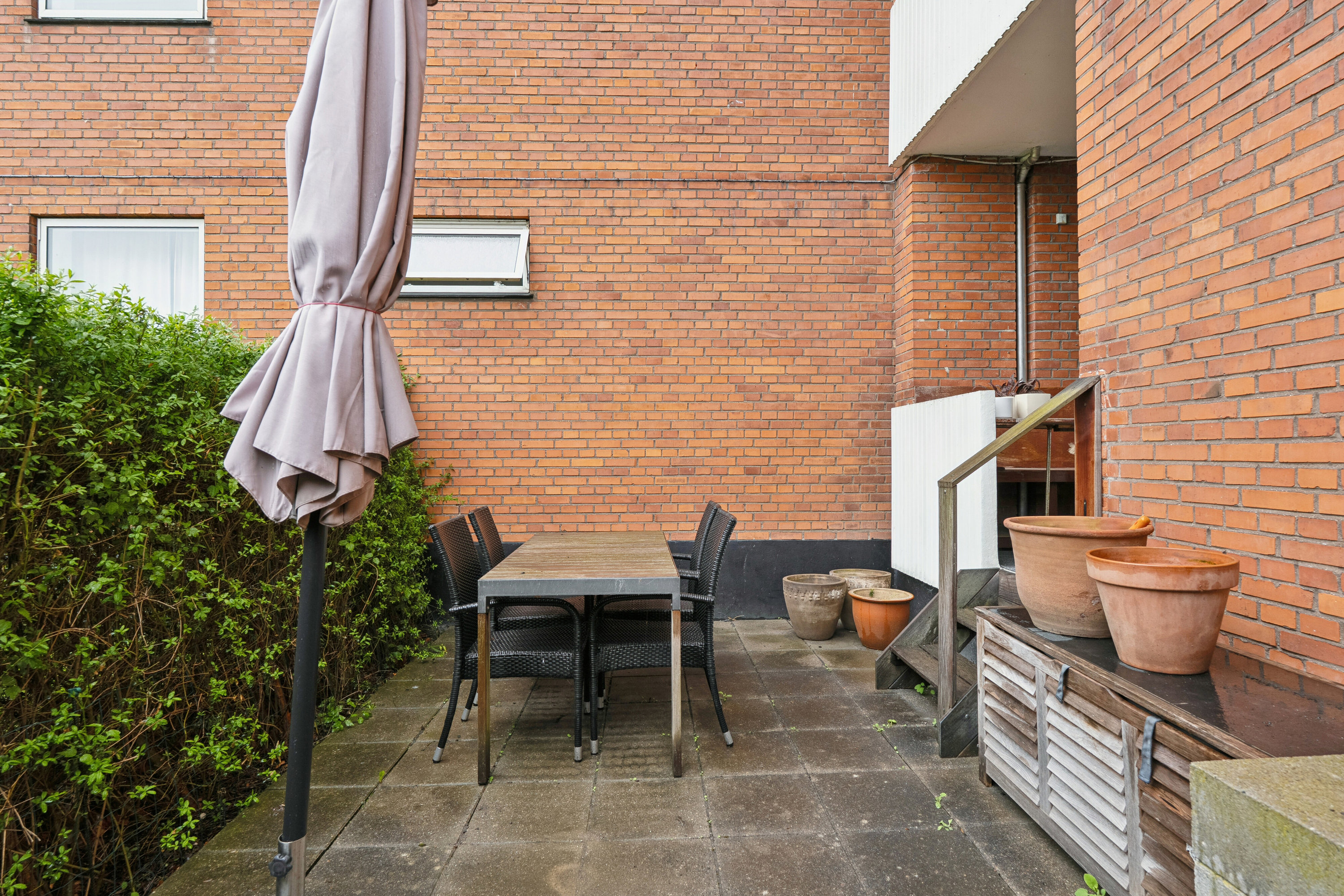 Fremhævet terrasse billede i fuldskærmstilstand. Billede af Gasværksvej 10, st.. tv., 2970 Hørsholm