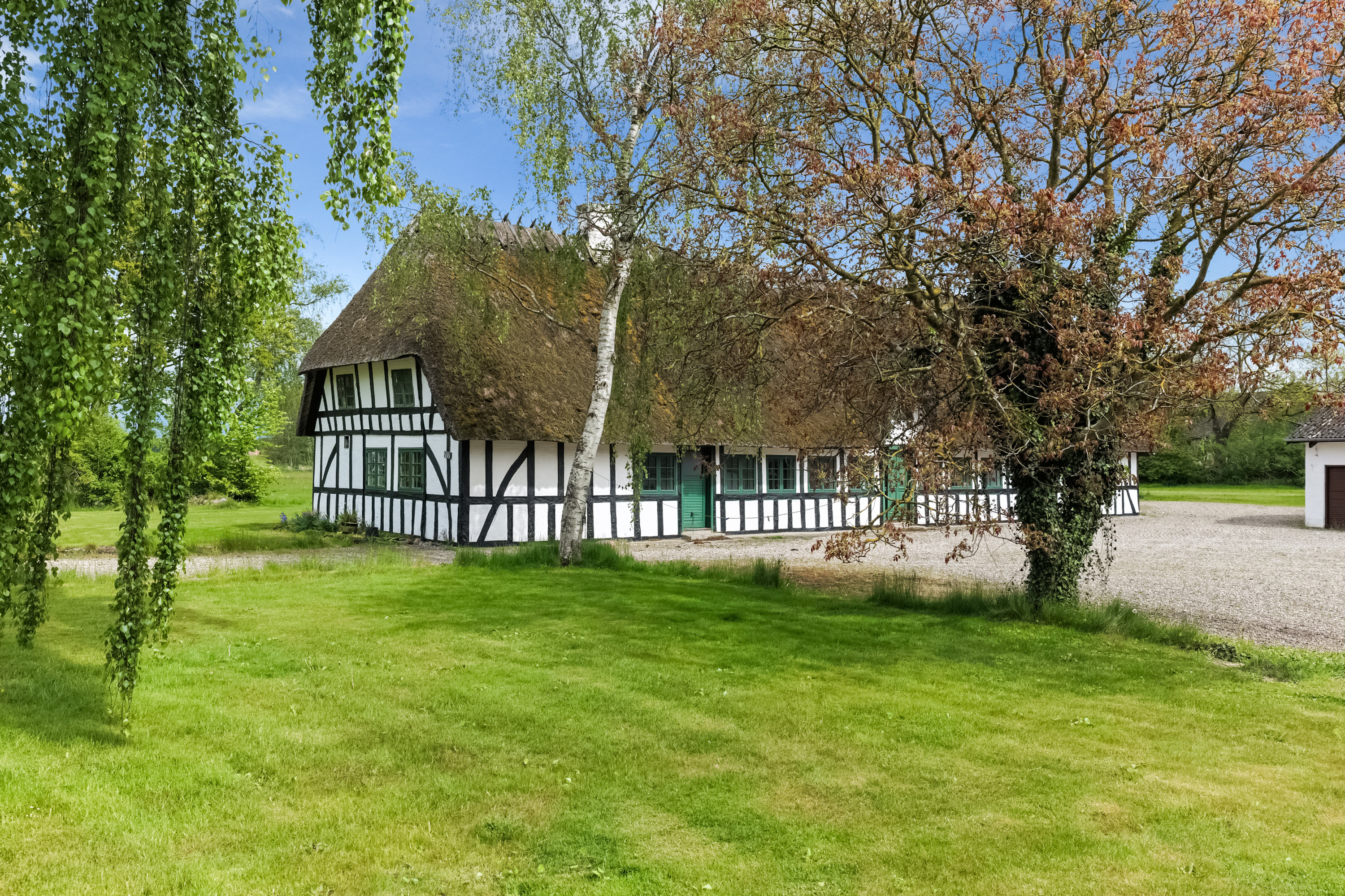 Villa: Facade på Strandgade 117, Strandby, 5683 Haarby