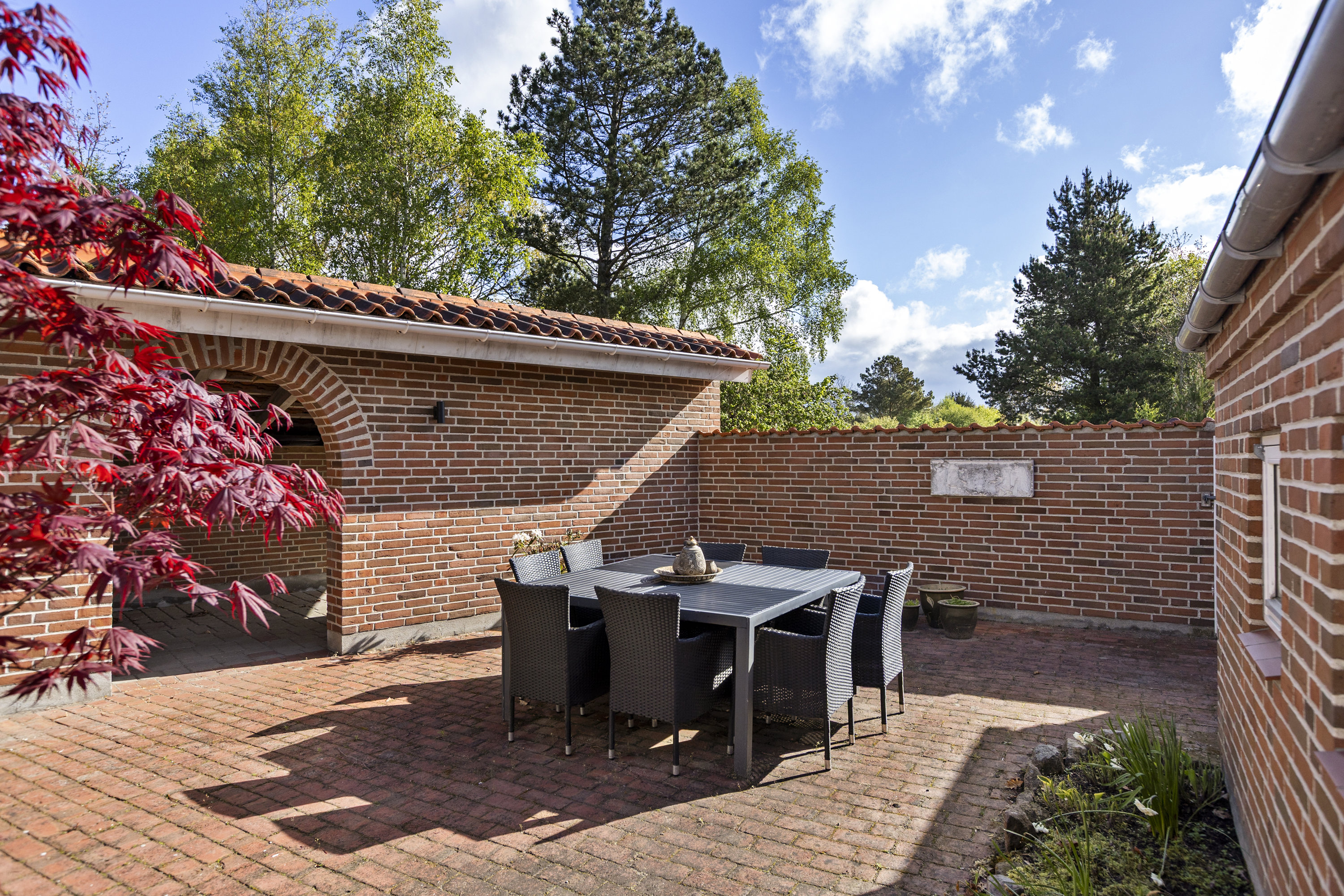Miniaturebillede 1: terrasse. Billede af Elmelunden 13, Bjerge Str, 4480 Store Fuglede