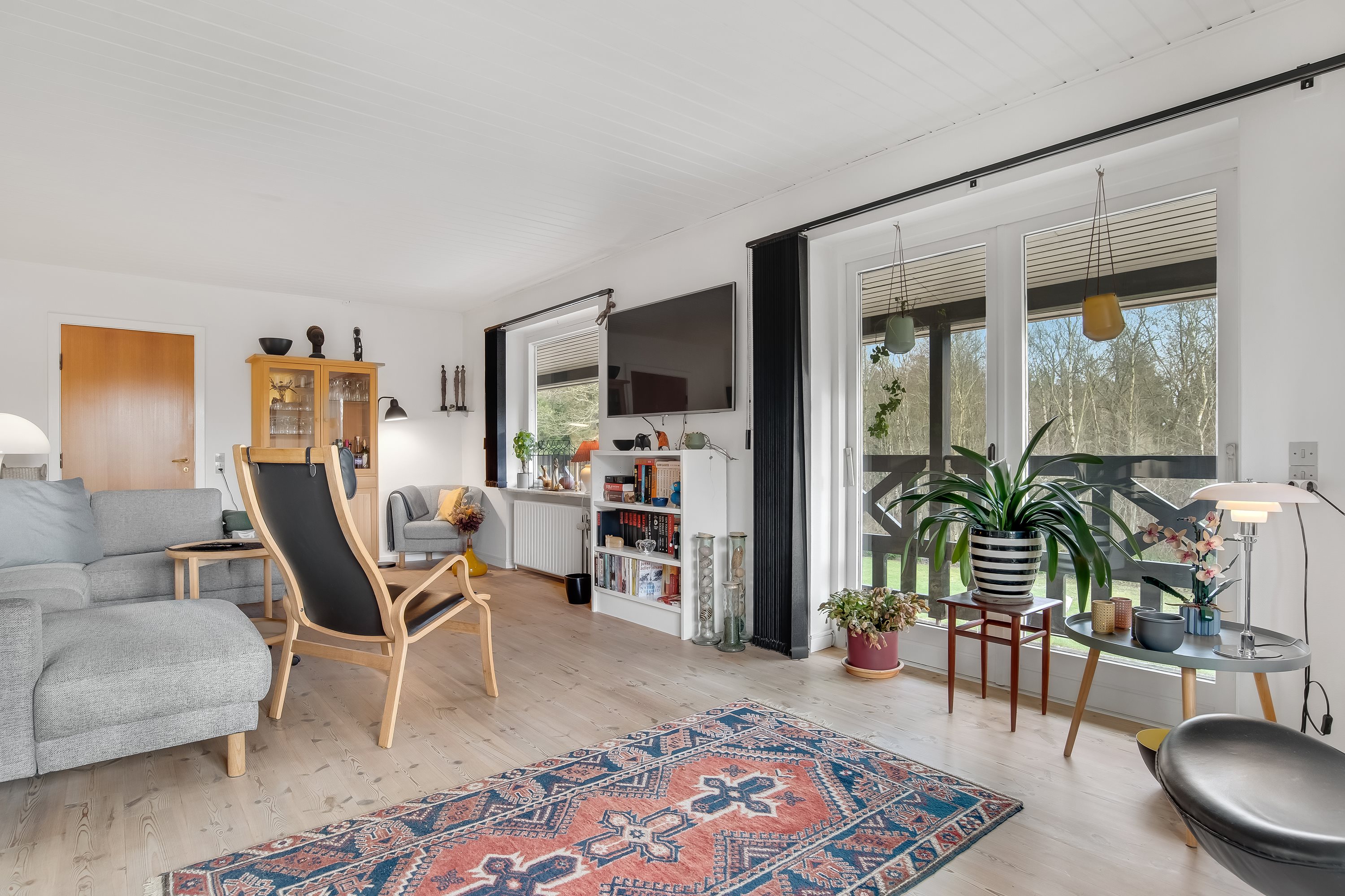 Fremhævet stue billede i fuldskærmstilstand. Billede af Chr Knudsens Vej 15, Råsted, 7500 Holstebro