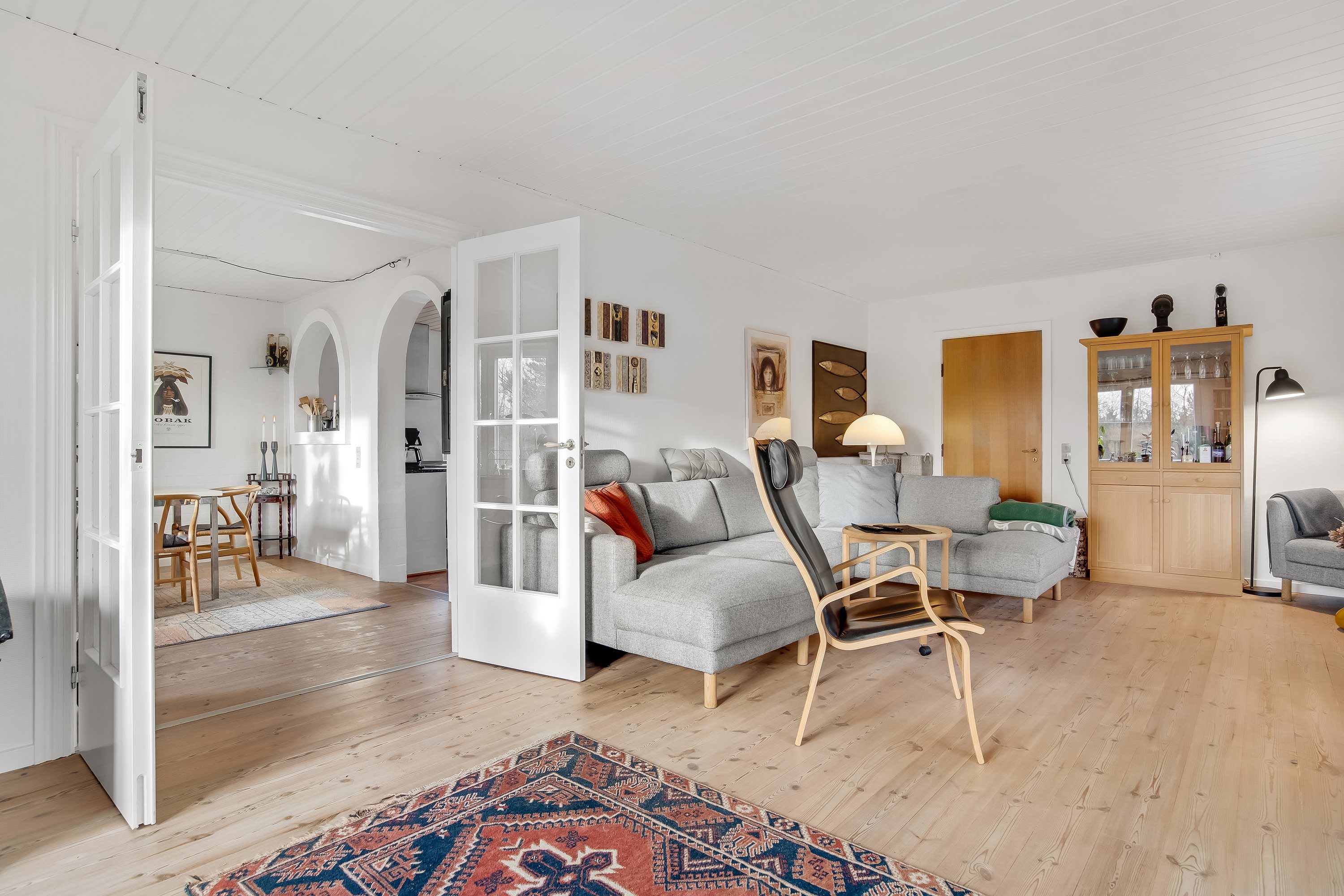 Fremhævet stue billede i fuldskærmstilstand. Billede af Chr Knudsens Vej 15, Råsted, 7500 Holstebro