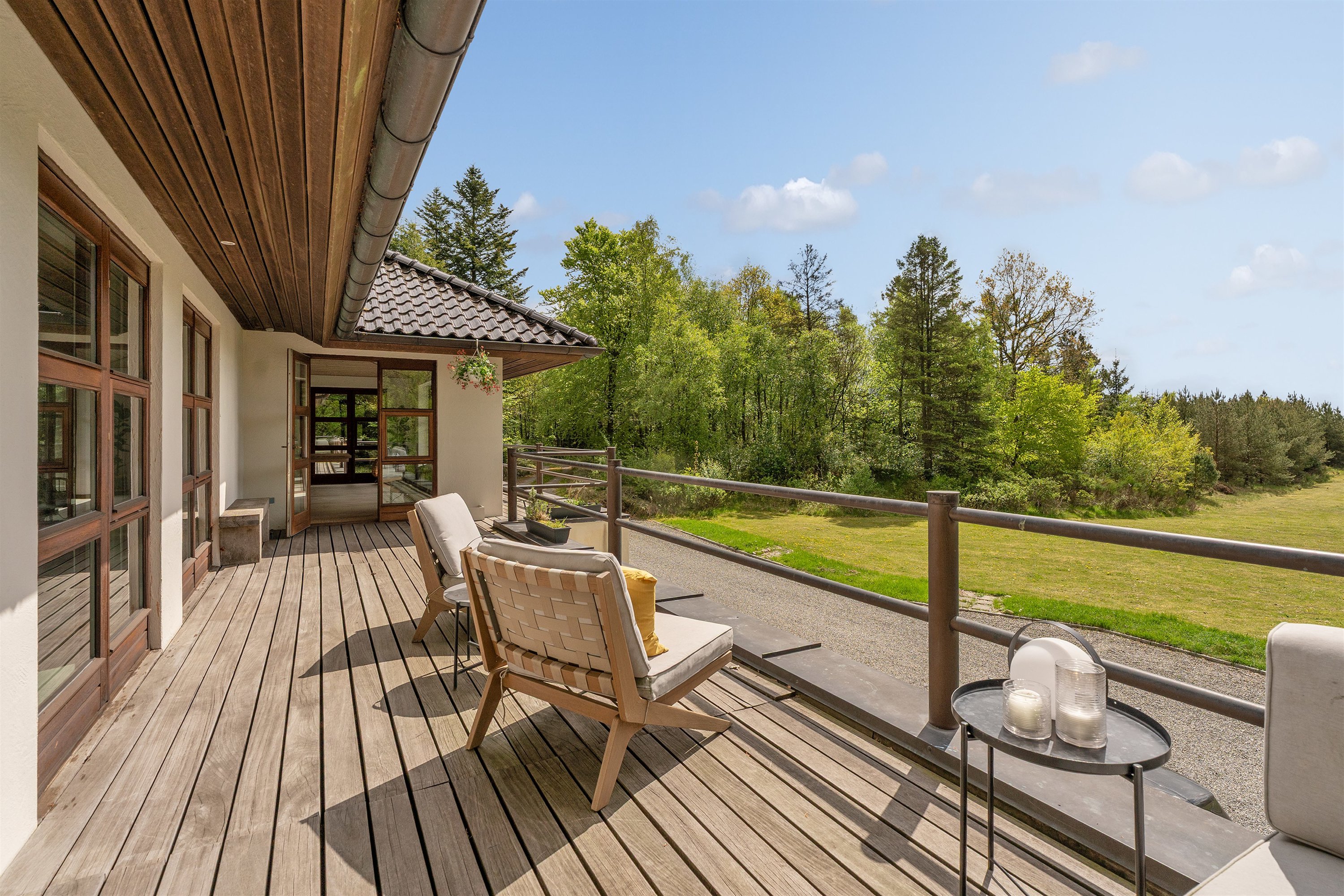 Fremhævet terrasse billede i fuldskærmstilstand. Billede af Grønnegade 11, 6623 Vorbasse