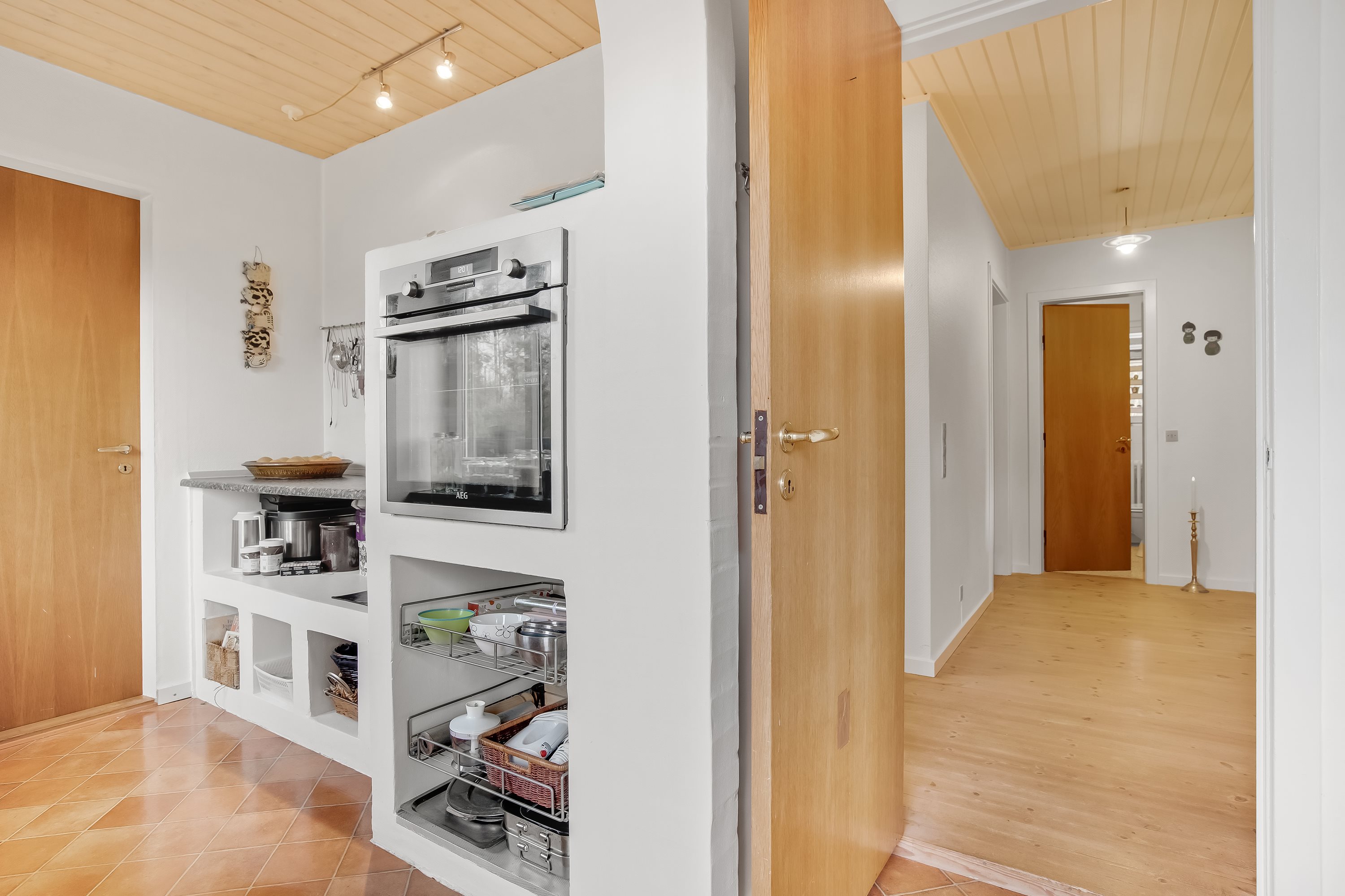 Fremhævet køkken billede i fuldskærmstilstand. Billede af Chr Knudsens Vej 15, Råsted, 7500 Holstebro