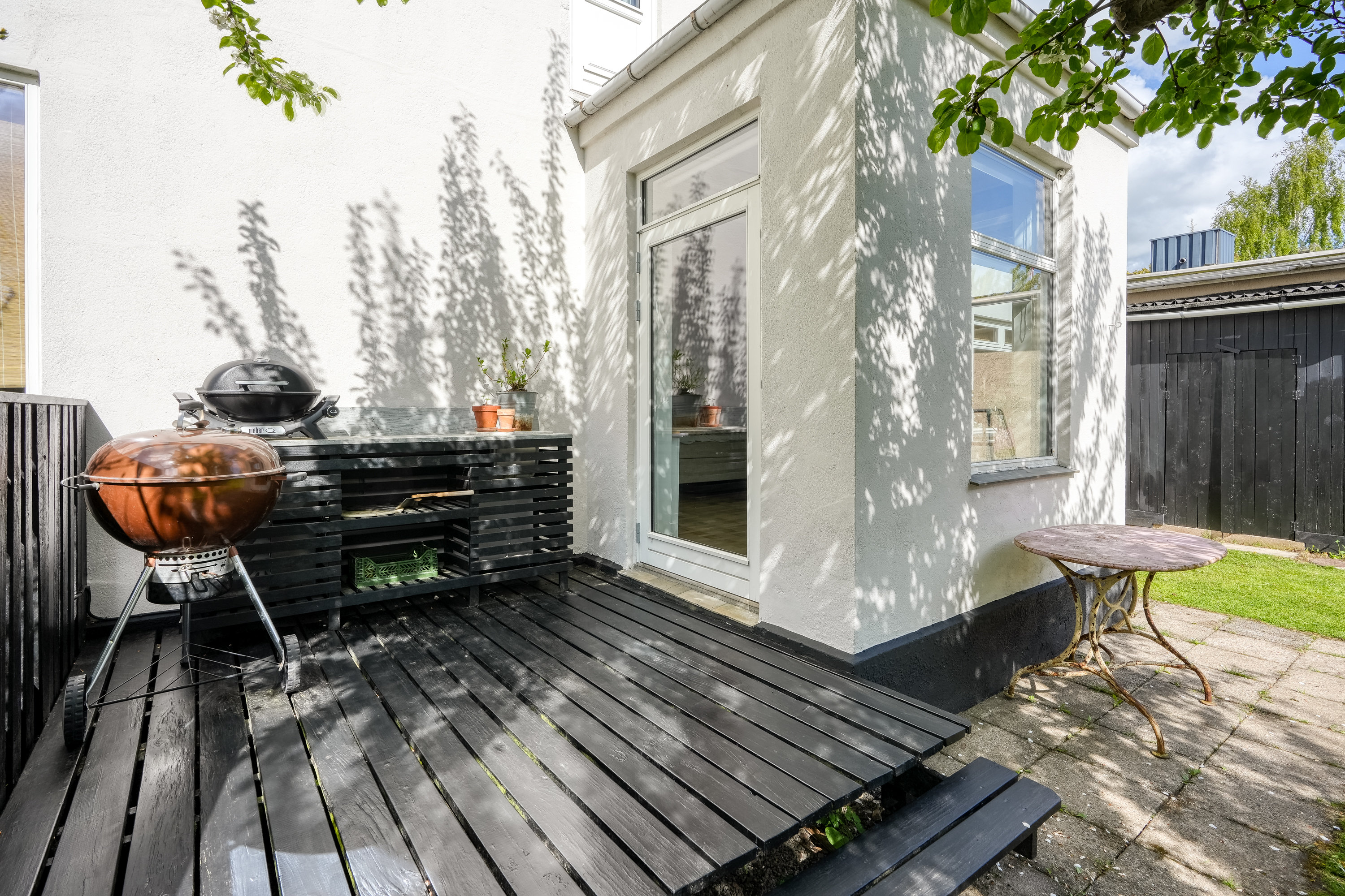 Fremhævet altan billede i fuldskærmstilstand. Billede af Hyldegårdsvej 45, st.., 2920 Charlottenlund