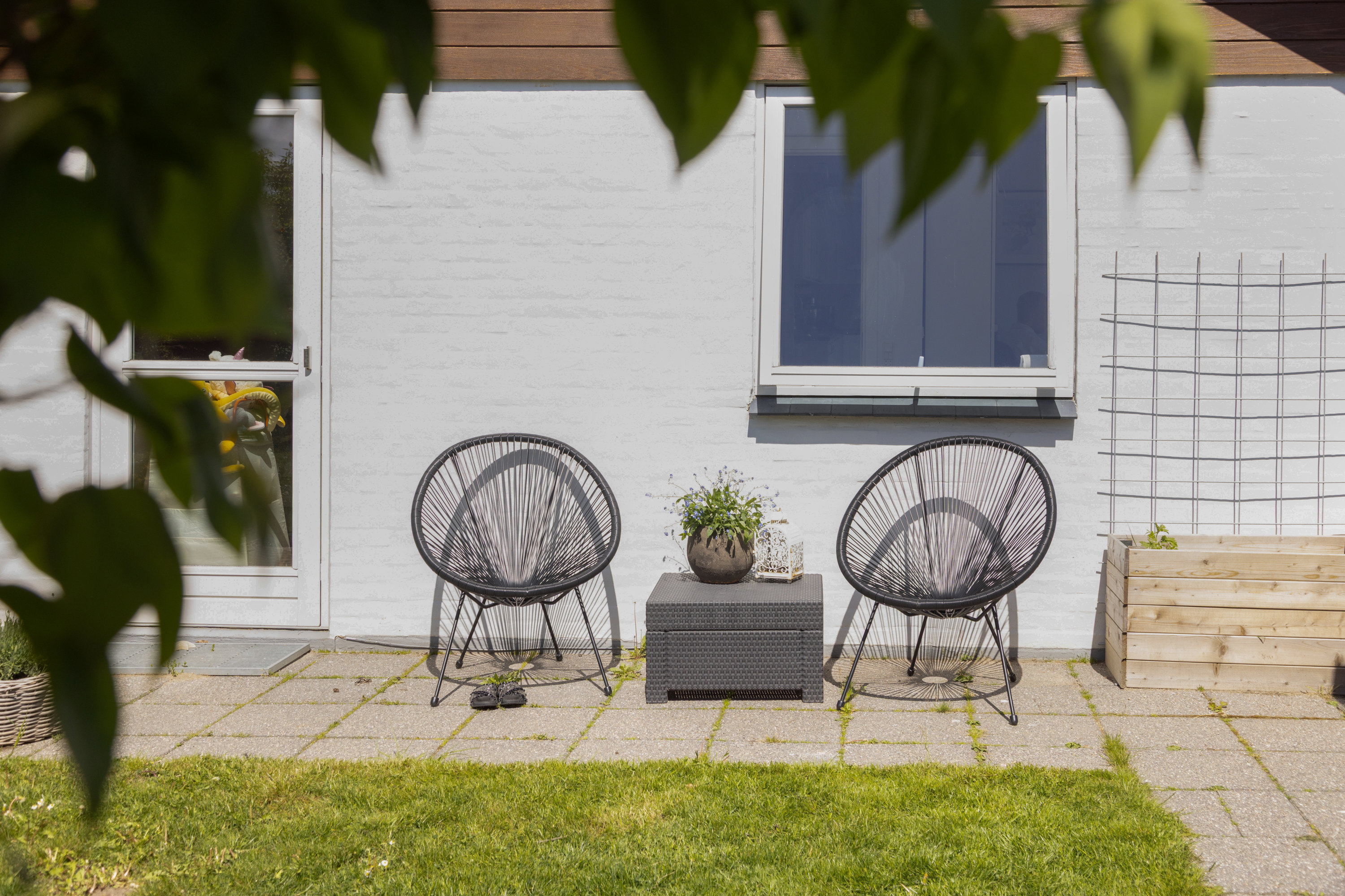 Fremhævet terrasse billede i fuldskærmstilstand. Billede af Viggo Barfoeds Alle 5, 2750 Ballerup