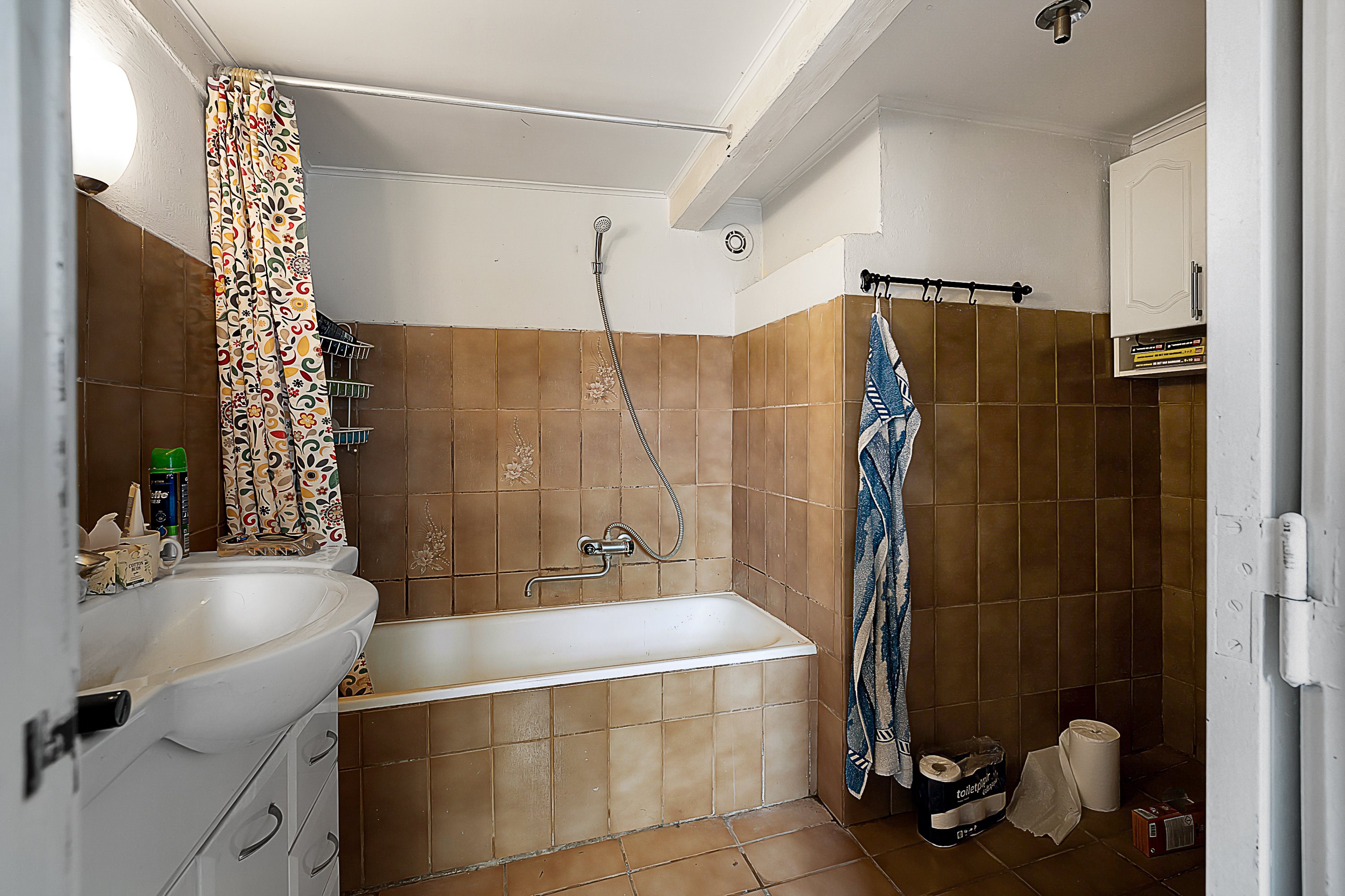 Fremhævet badeværelse billede i fuldskærmstilstand. Billede af Strandbyvej 28, Strandby, 5683 Haarby