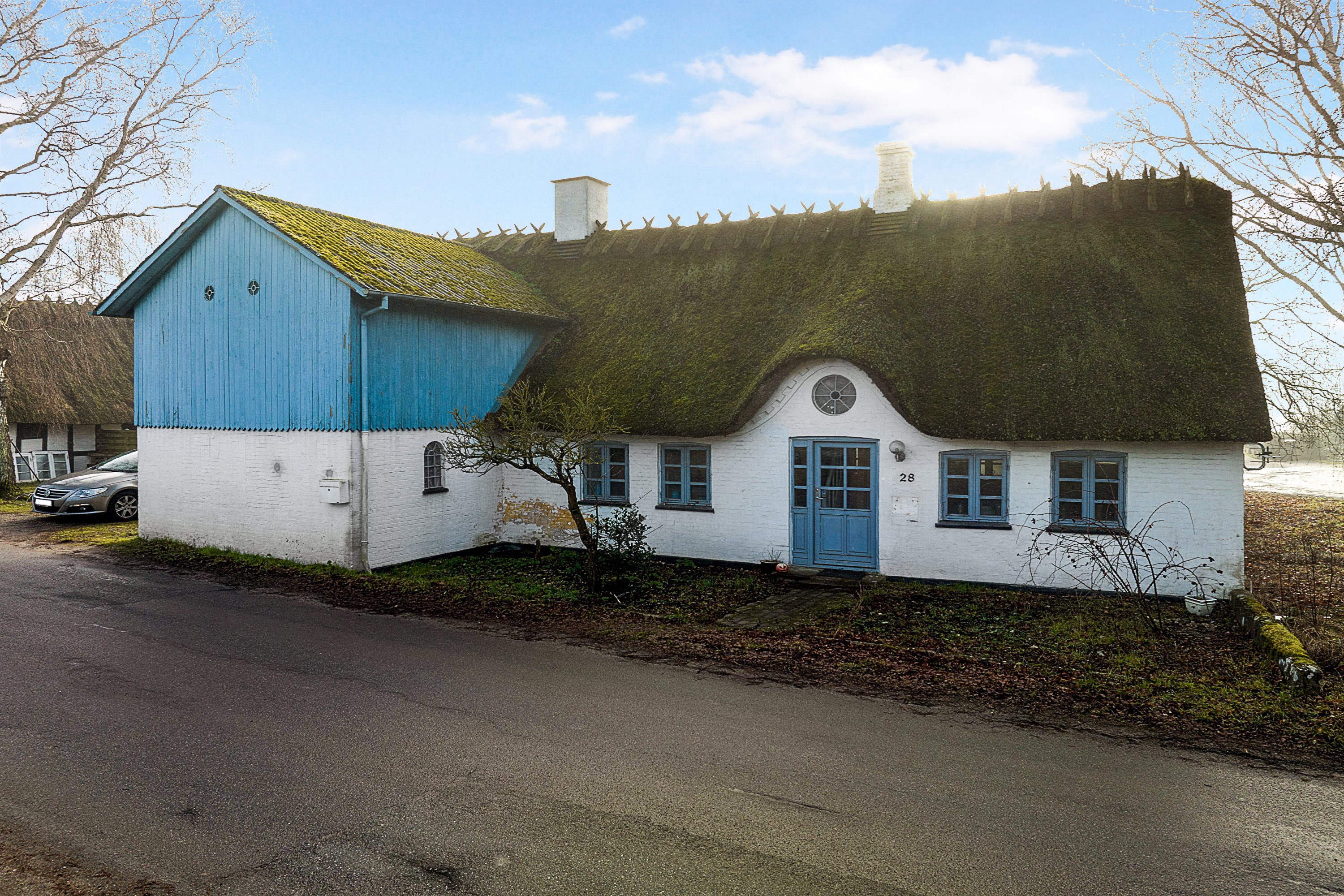 Fremhævet ejendommen billede i fuldskærmstilstand. Billede af Strandbyvej 28, Strandby, 5683 Haarby