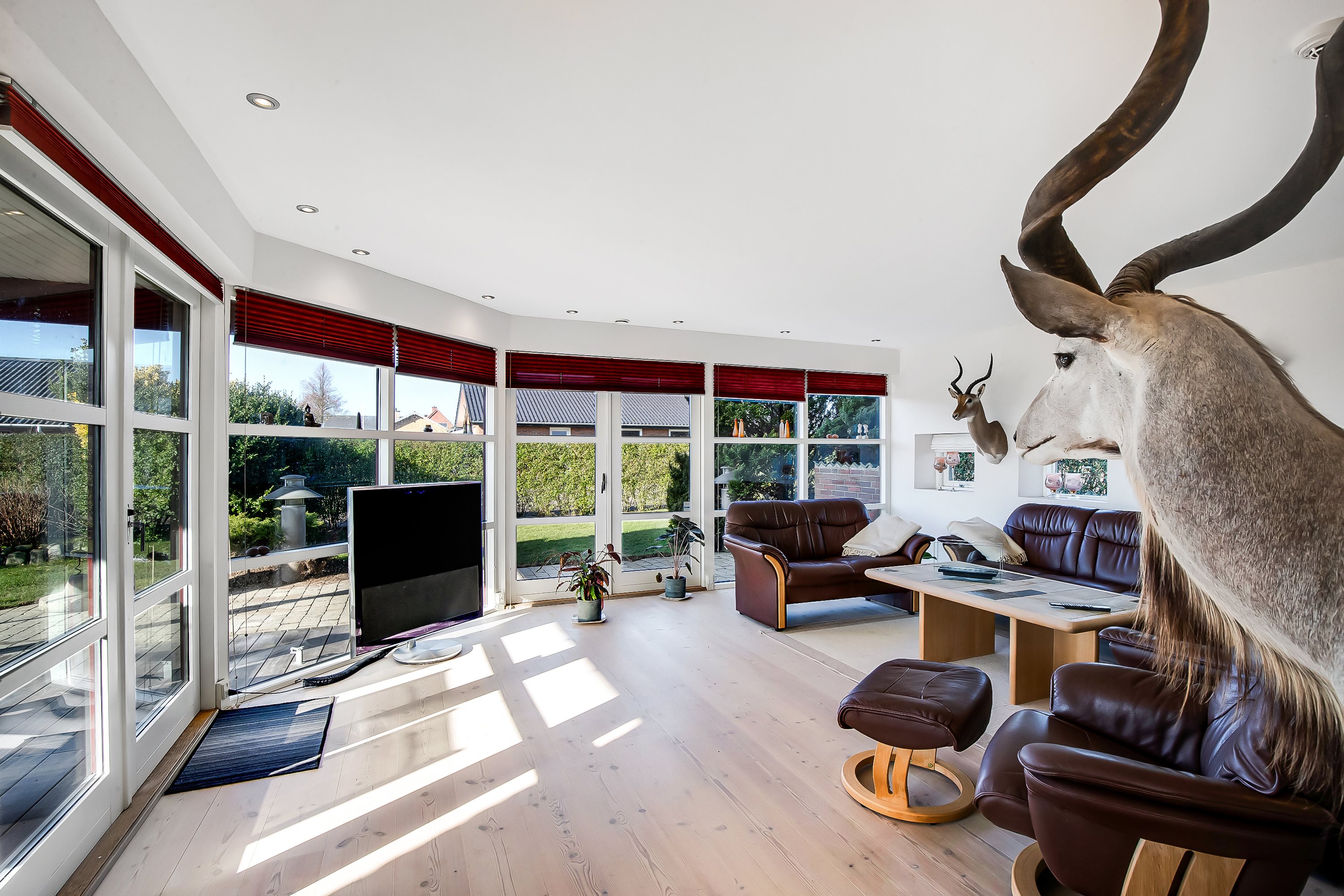 Fremhævet stue billede i fuldskærmstilstand. Billede af Østerhøj 14, 6310 Broager