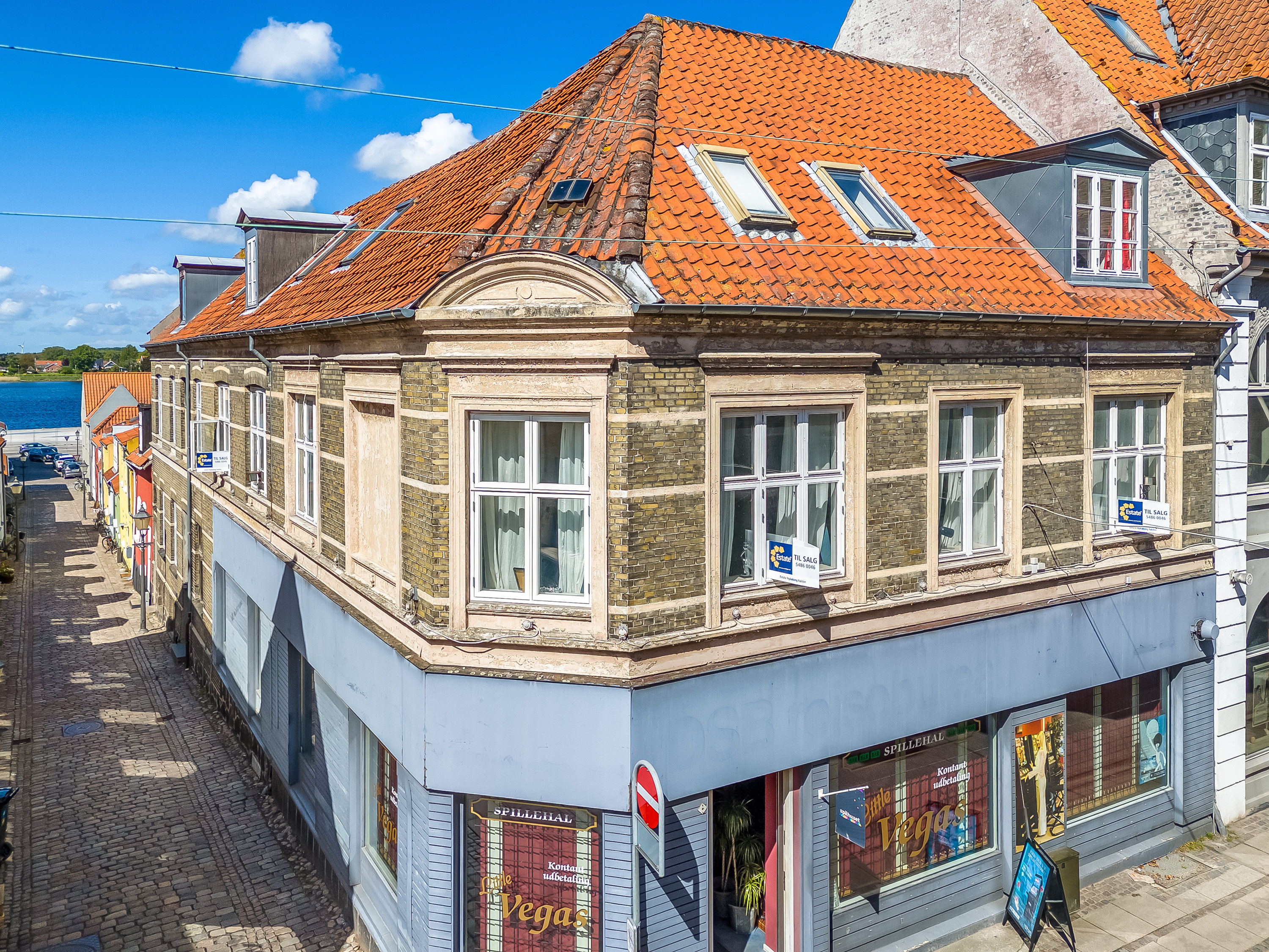 Ejerlejlighed: Facade på Bastebrostræde 2A, 1., 4800 Nykøbing F