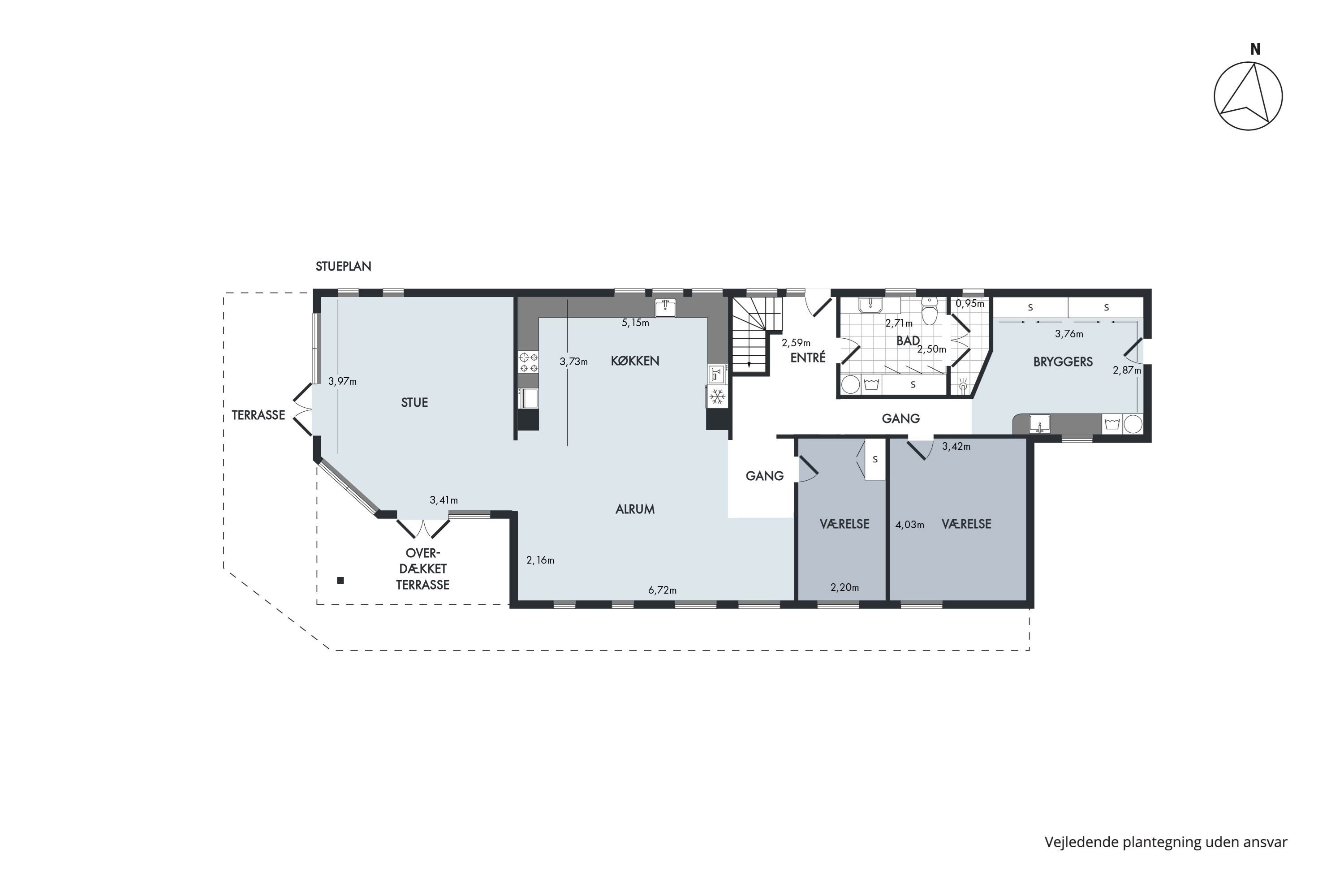 Plantegninger billede af Østerhøj 14, 6310 Broager