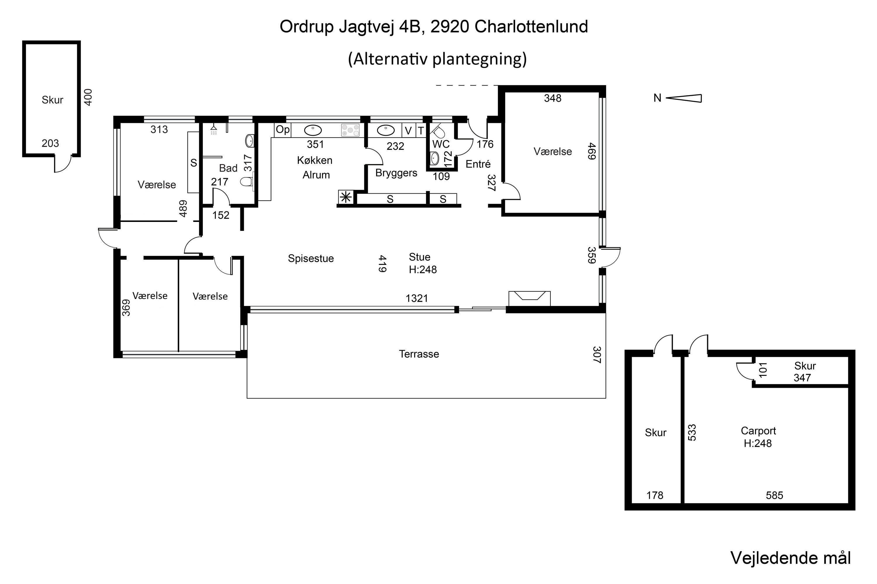 Plantegninger billede af Ordrup Jagtvej 4B, 2920 Charlottenlund