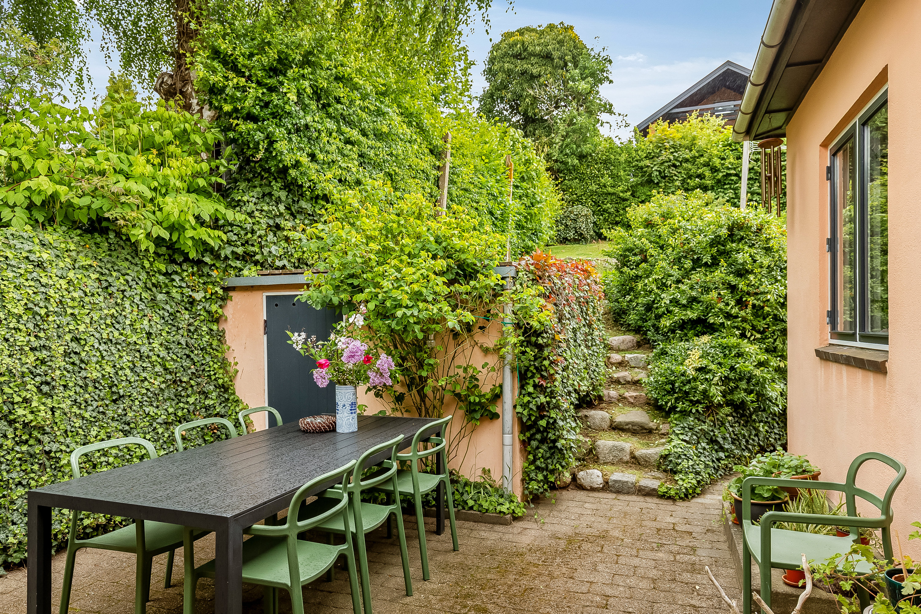 Fremhævet terrasse billede i fuldskærmstilstand. Billede af Dreyersvej 32, 6000 Kolding