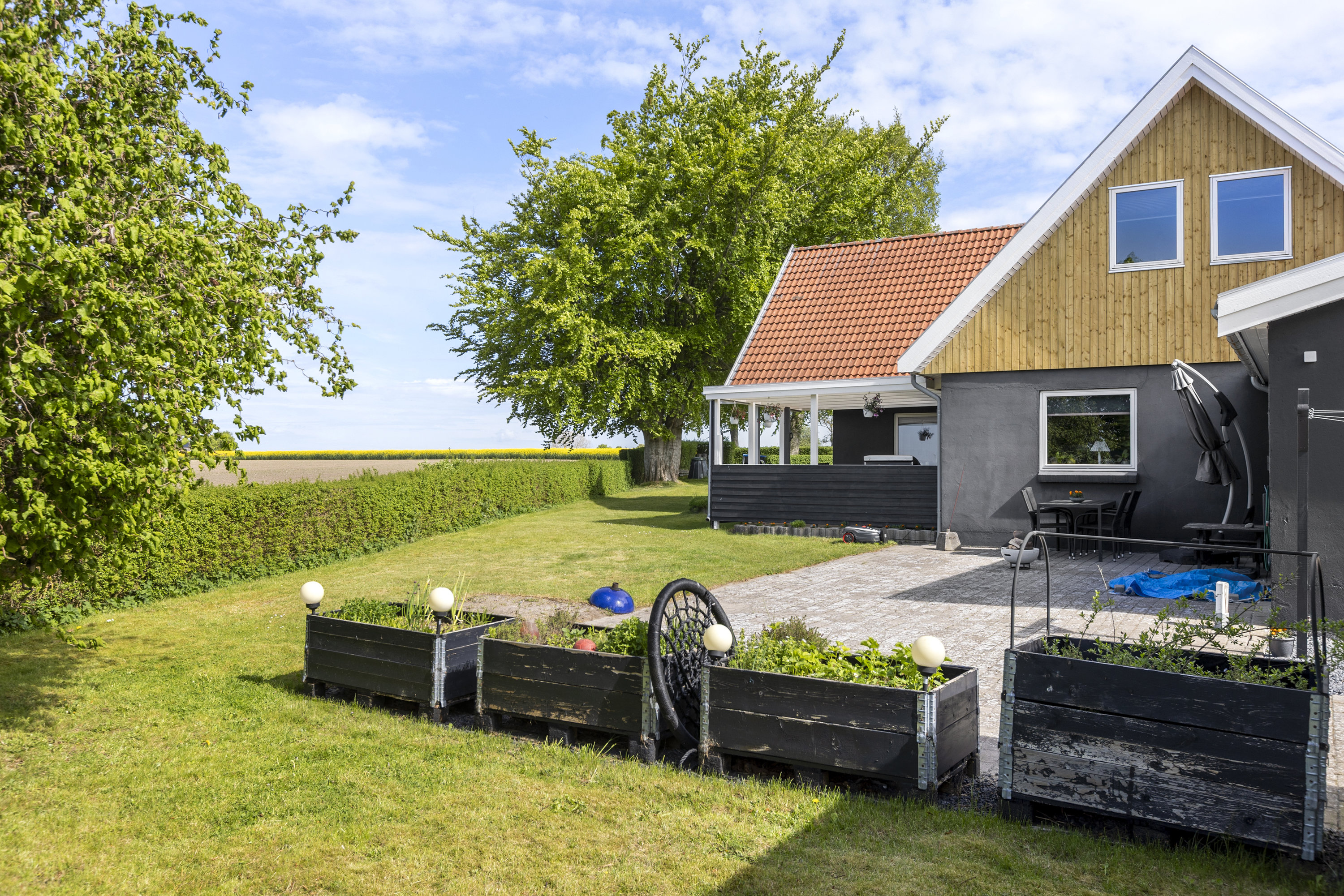 Fremhævet have billede i fuldskærmstilstand. Billede af Tarps Alle 7, Vetterslev, 4100 Ringsted