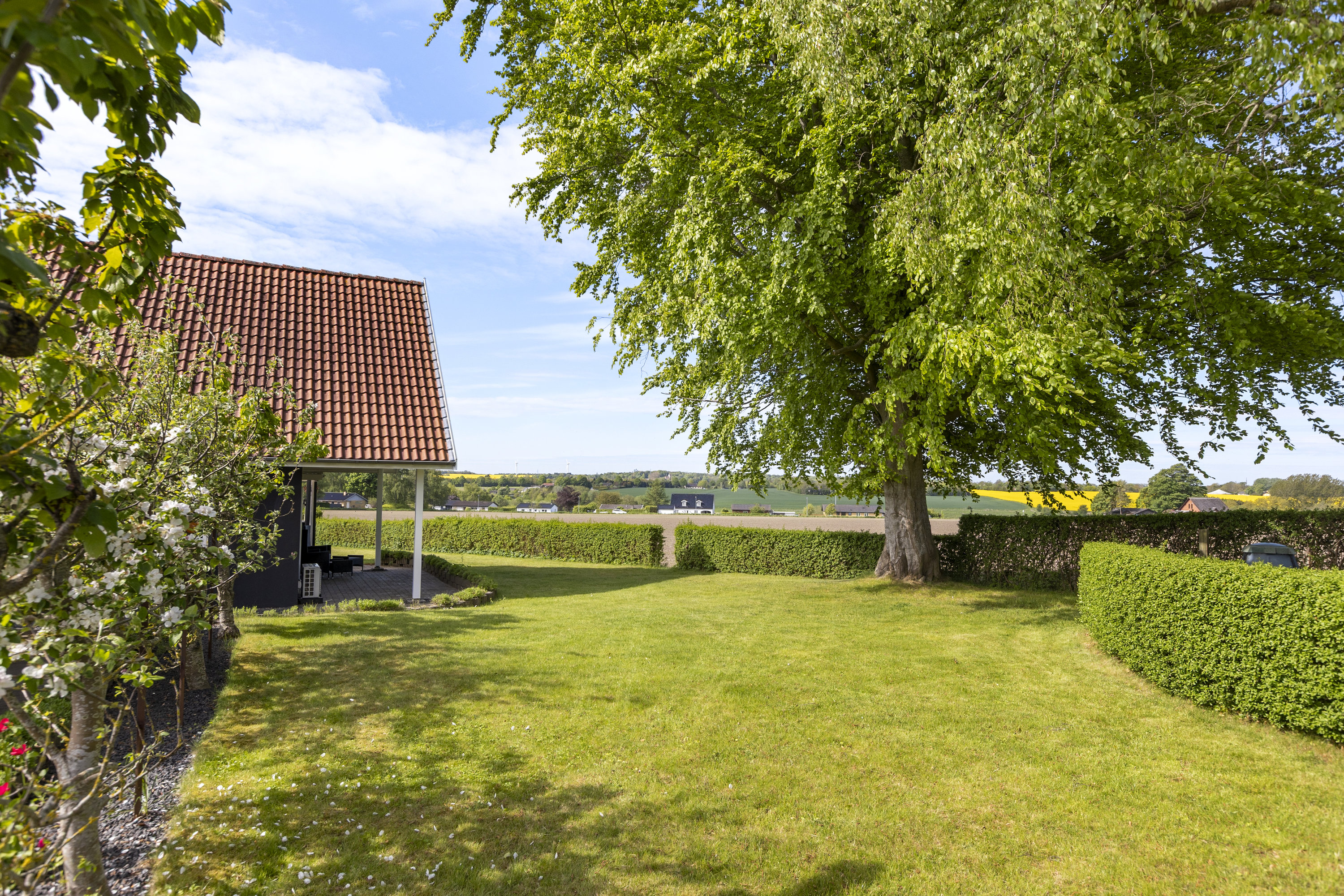 Fremhævet have billede i fuldskærmstilstand. Billede af Tarps Alle 7, Vetterslev, 4100 Ringsted