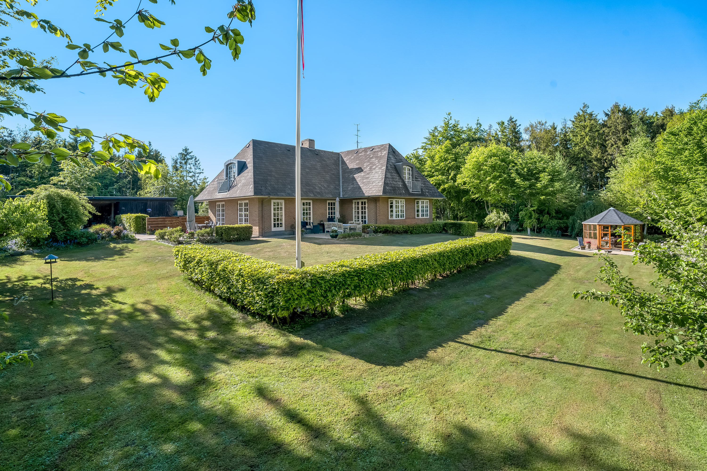 Villa: Mastefoto på Horsemor 3, Systofte, 4800 Nykøbing F