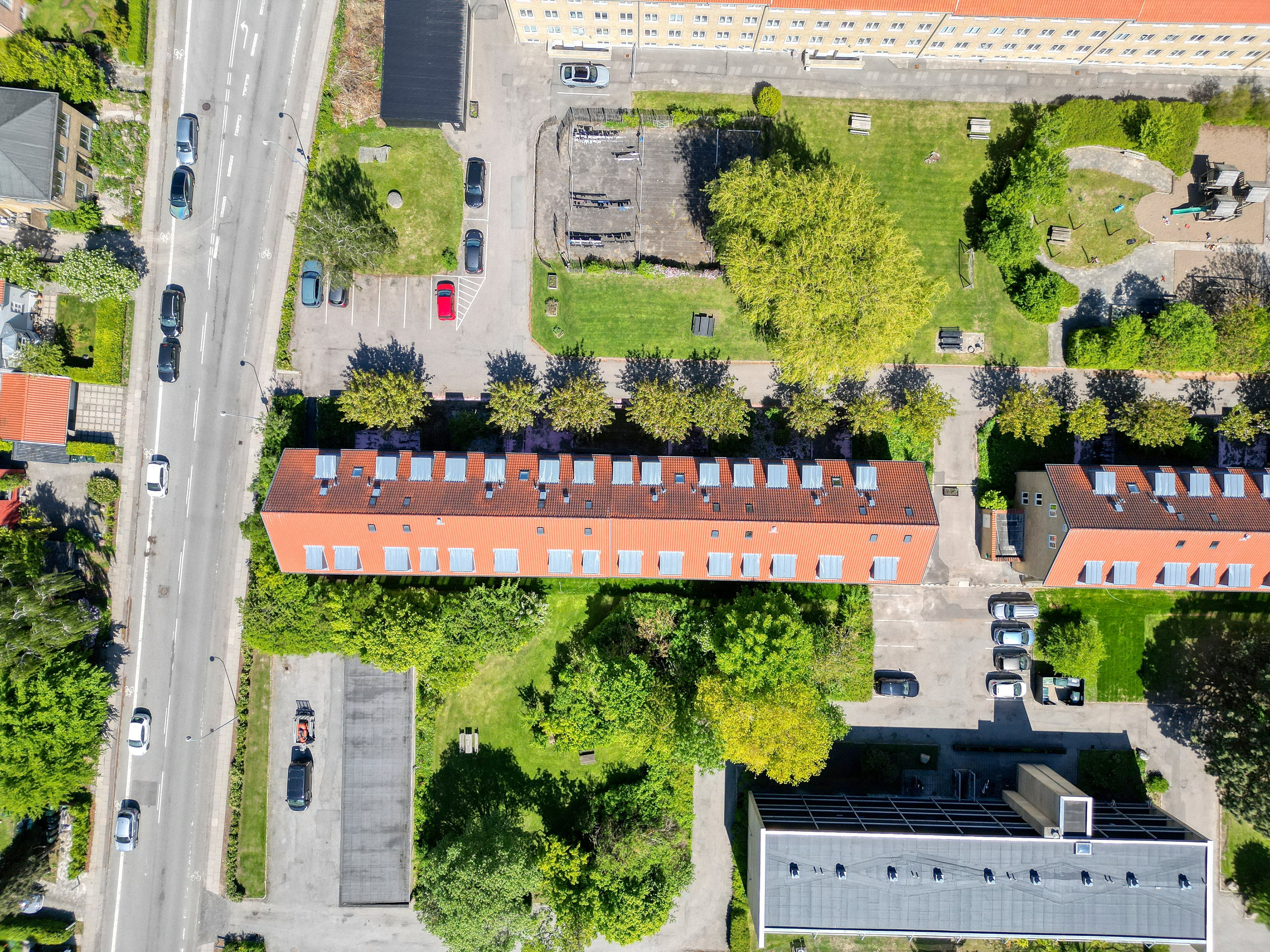 Fremhævet luftfoto billede i fuldskærmstilstand. Billede af Maglegårds Alle 61, 2. th., 2860 Søborg