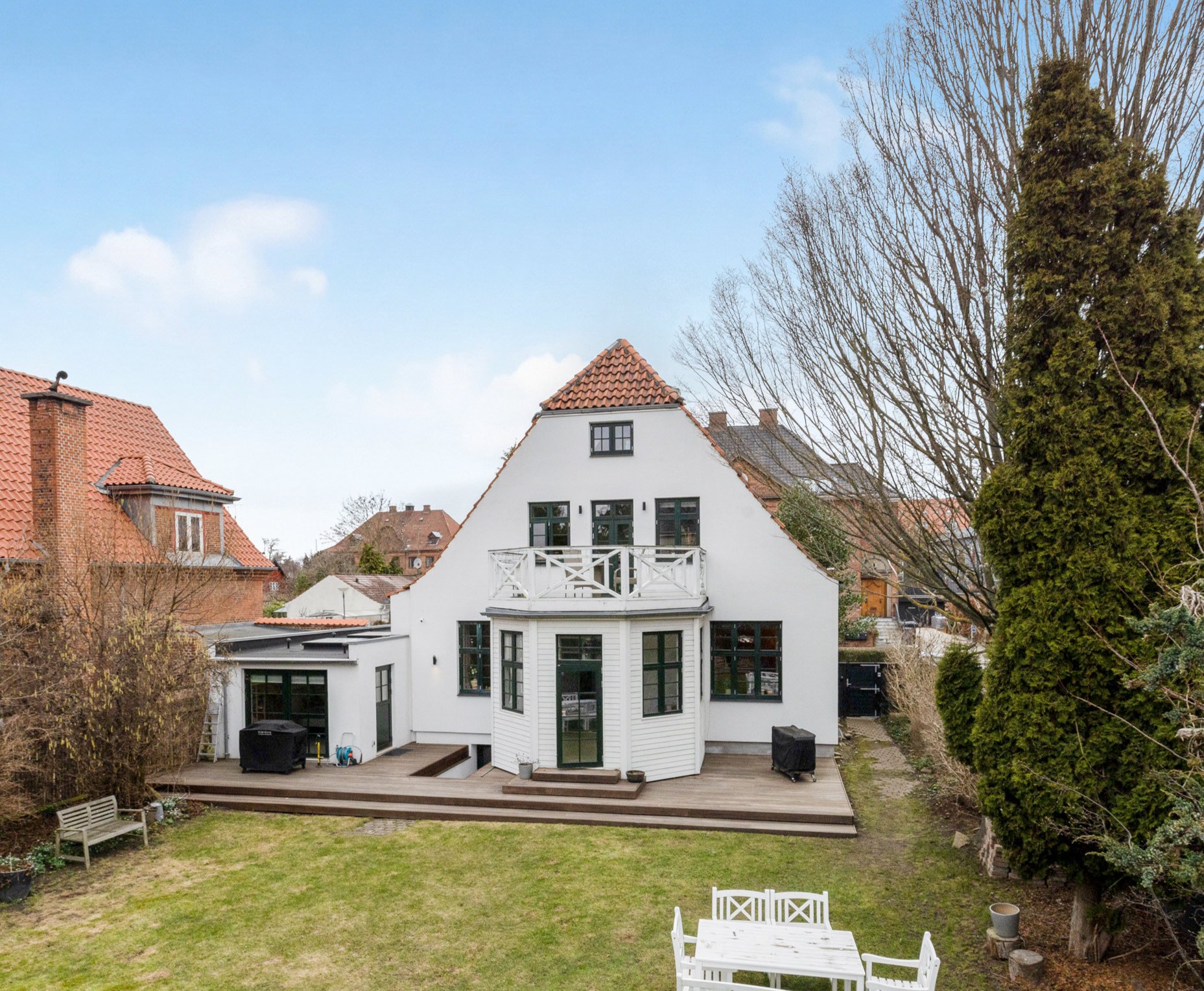 Villa: Terrasse på Strandagervej 9, 2900 Hellerup