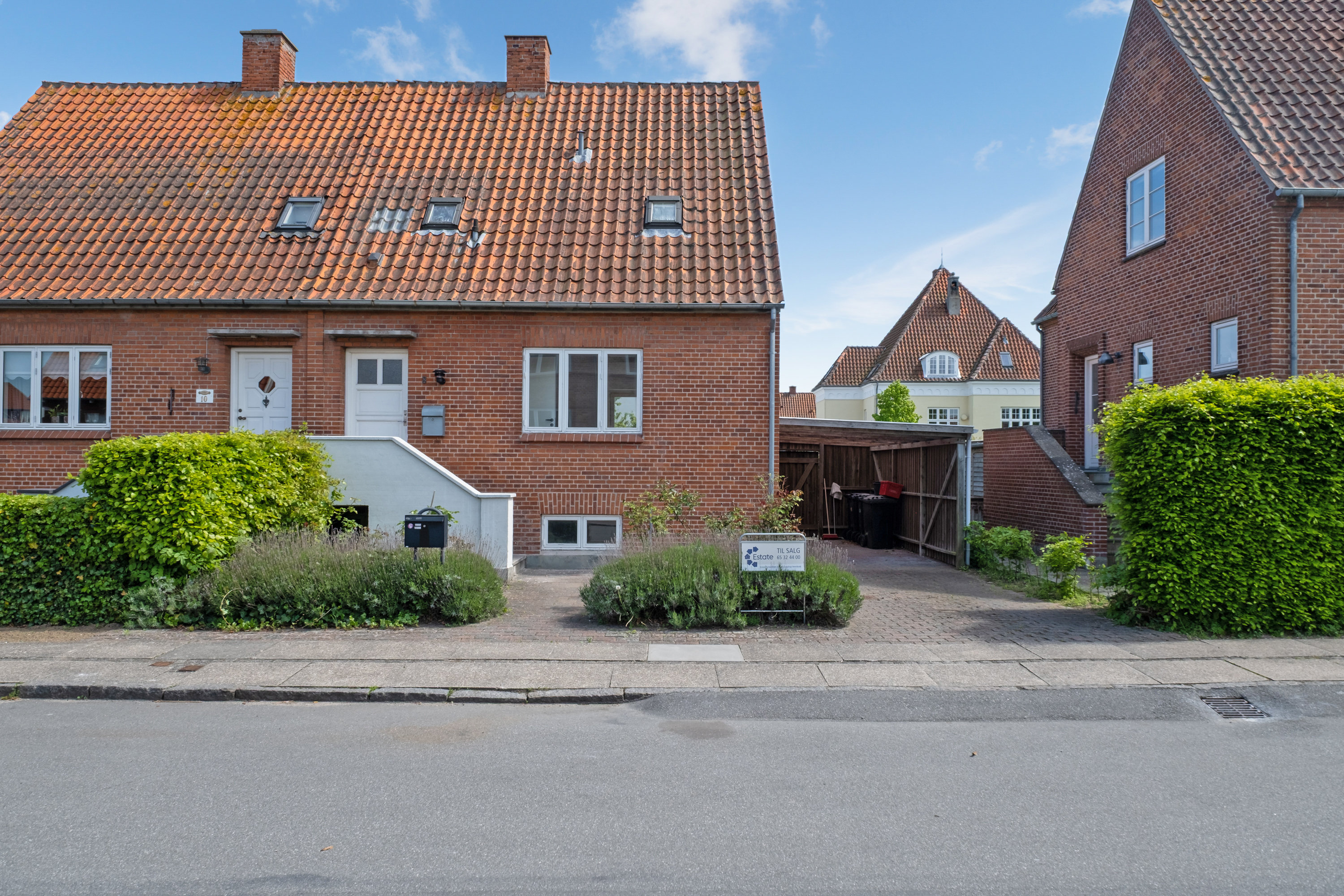 Rækkehus: Facade på Fribertsvej 8, 5300 Kerteminde
