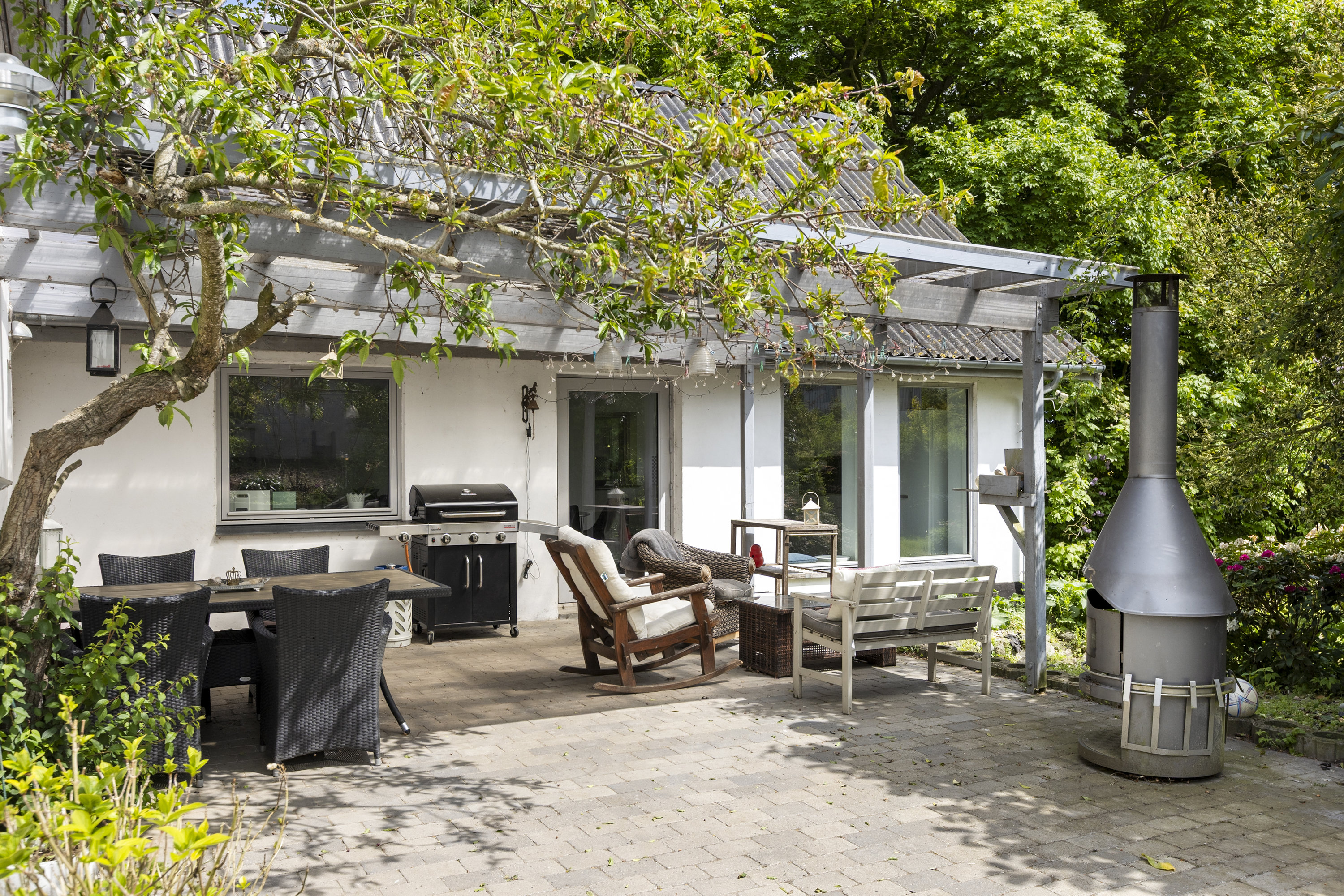 Miniaturebillede 1: terrasse. Billede af Vesterbygårdvej 14, 4490 Jerslev Sjælland