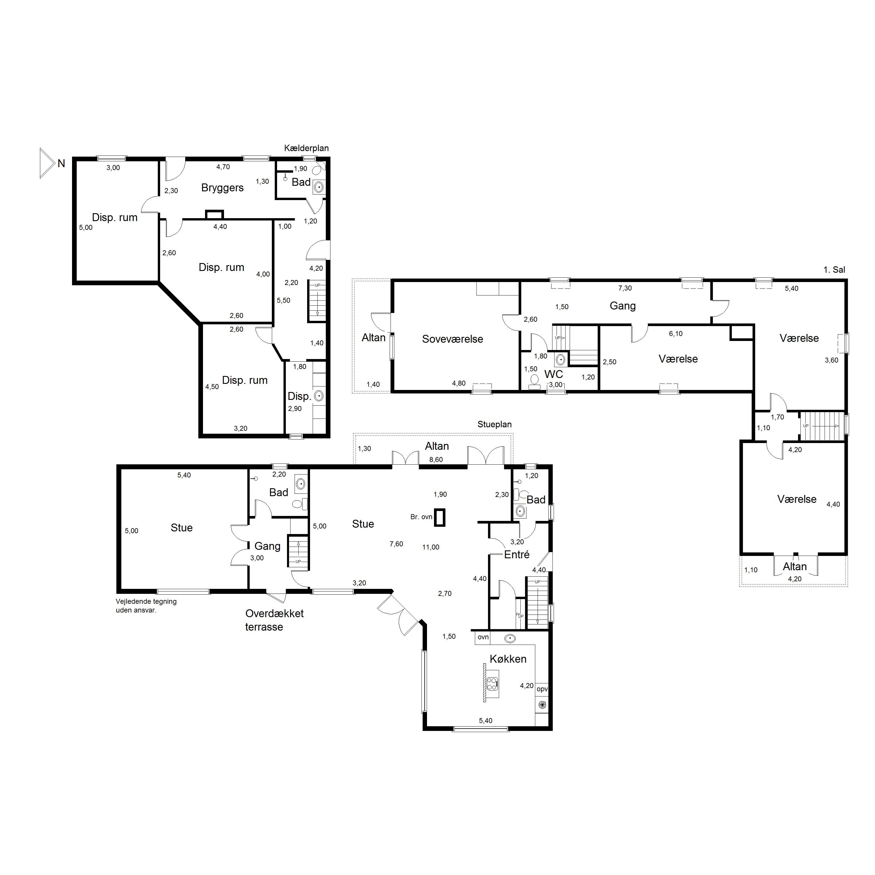 Plantegninger billede af Vestervang 16, 7500 Holstebro