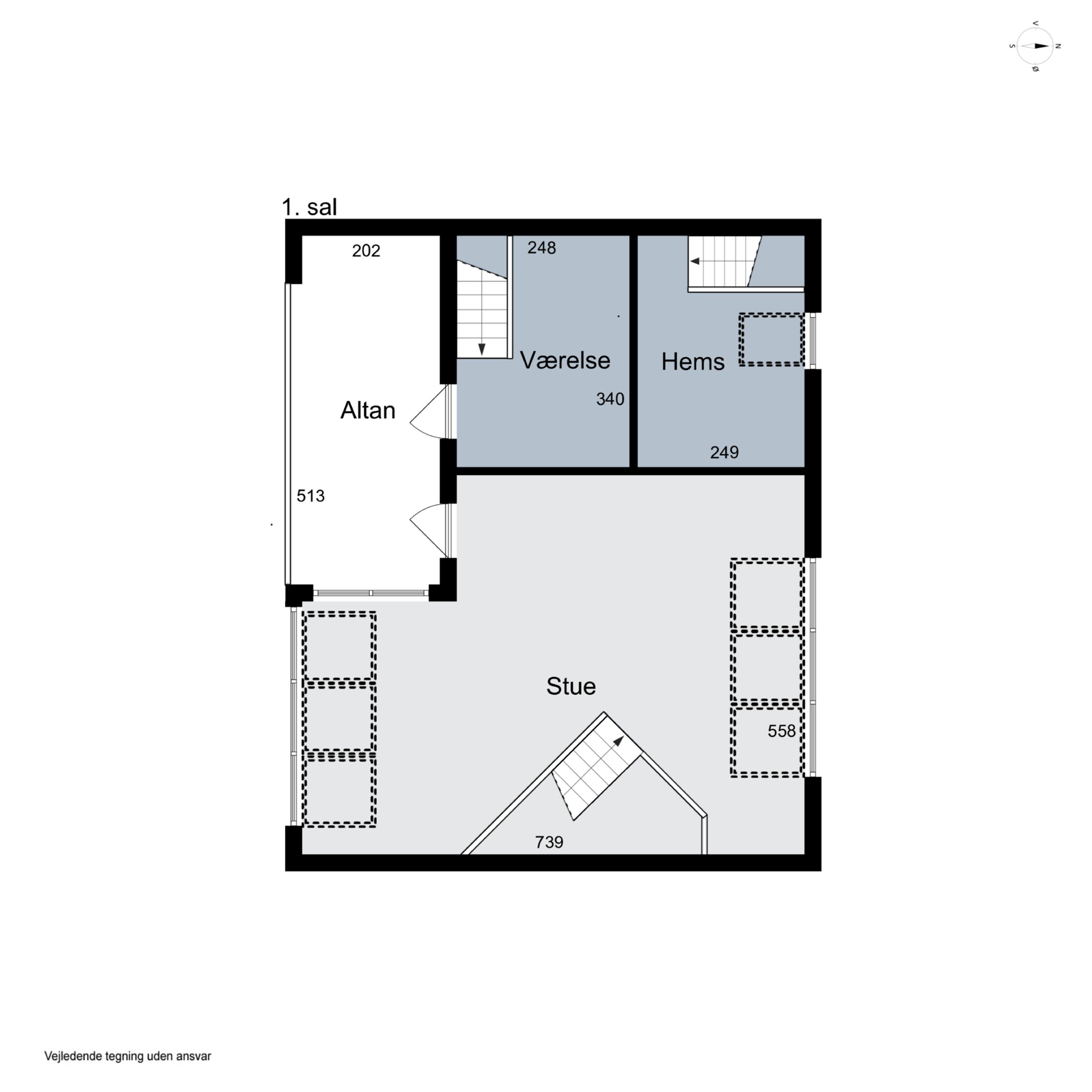 Plantegninger billede af Jasminvej 40, 7700 Thisted