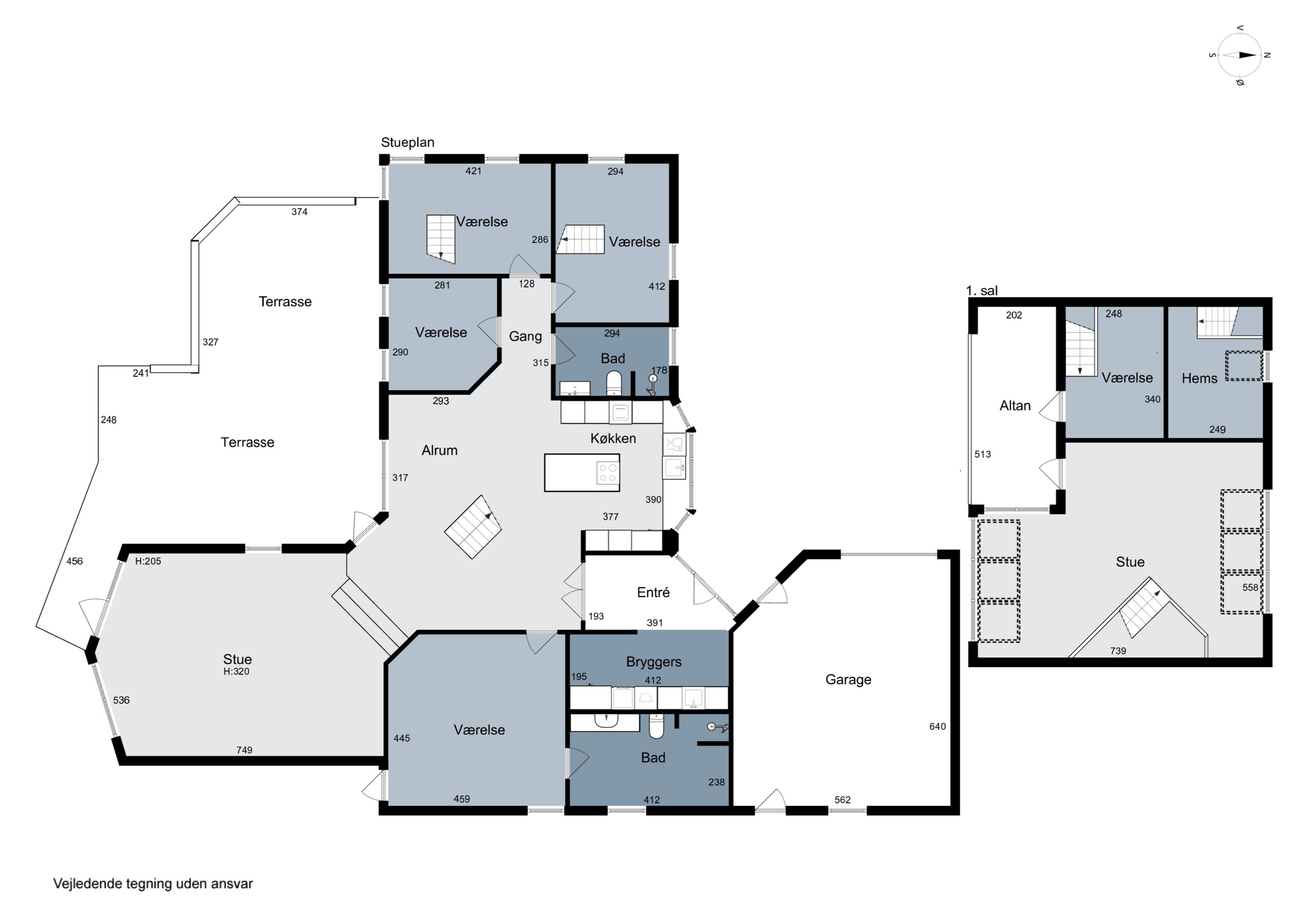 Plantegninger billede af Jasminvej 40, 7700 Thisted